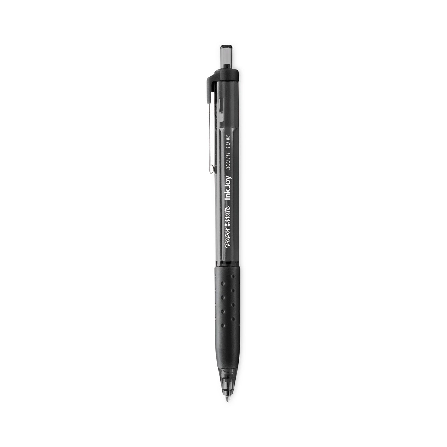 Paper Mate Inkjoy 300 RT Ballpoint Pens - 1 mm Pen Point - Retractable - Black Ink - Black Barrel - 36 / Pack