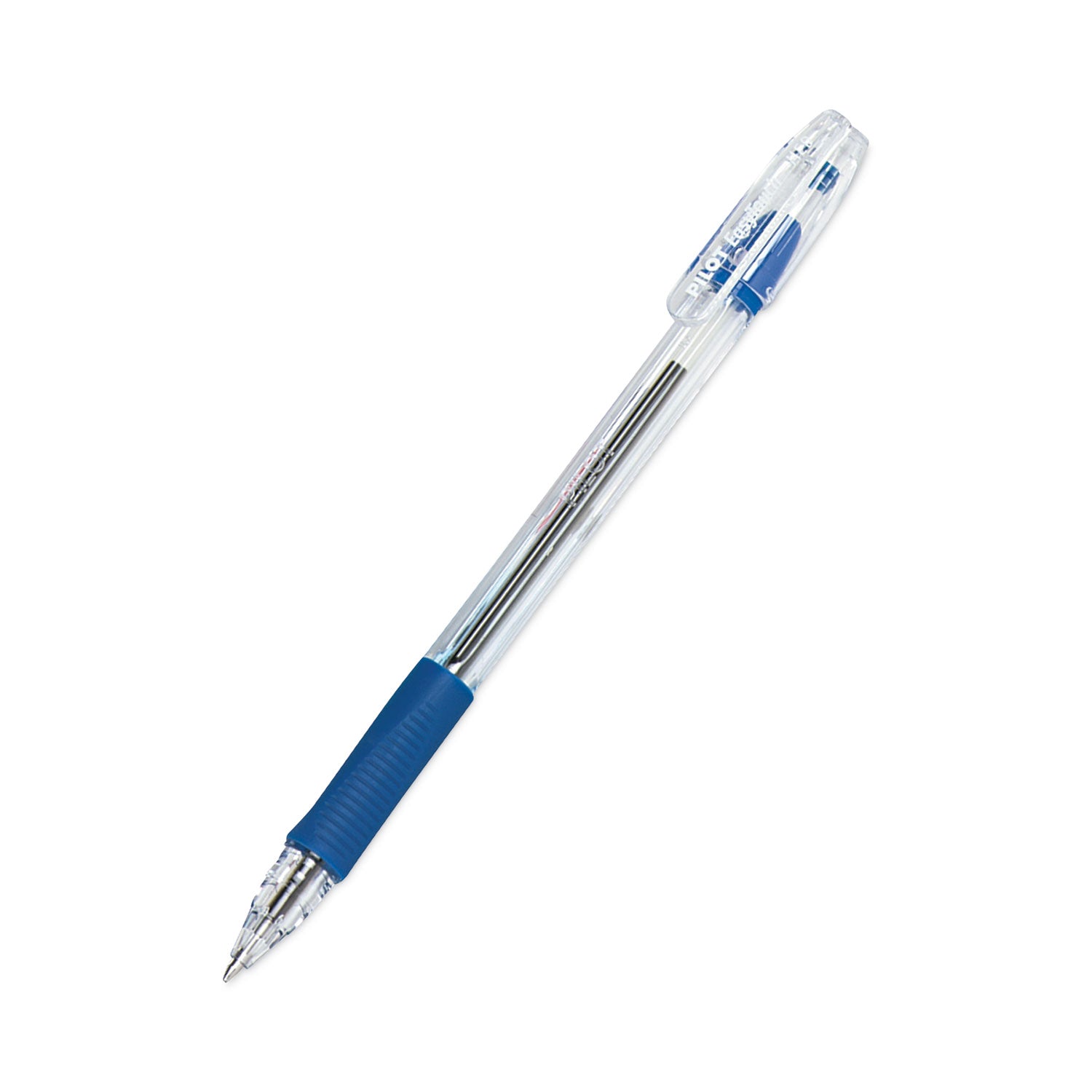 Pilot Ballpoint Pens - 1 mm Medium Pen Point - Refillable - Blue Ink - Blue Barrel - 1 Dozen
