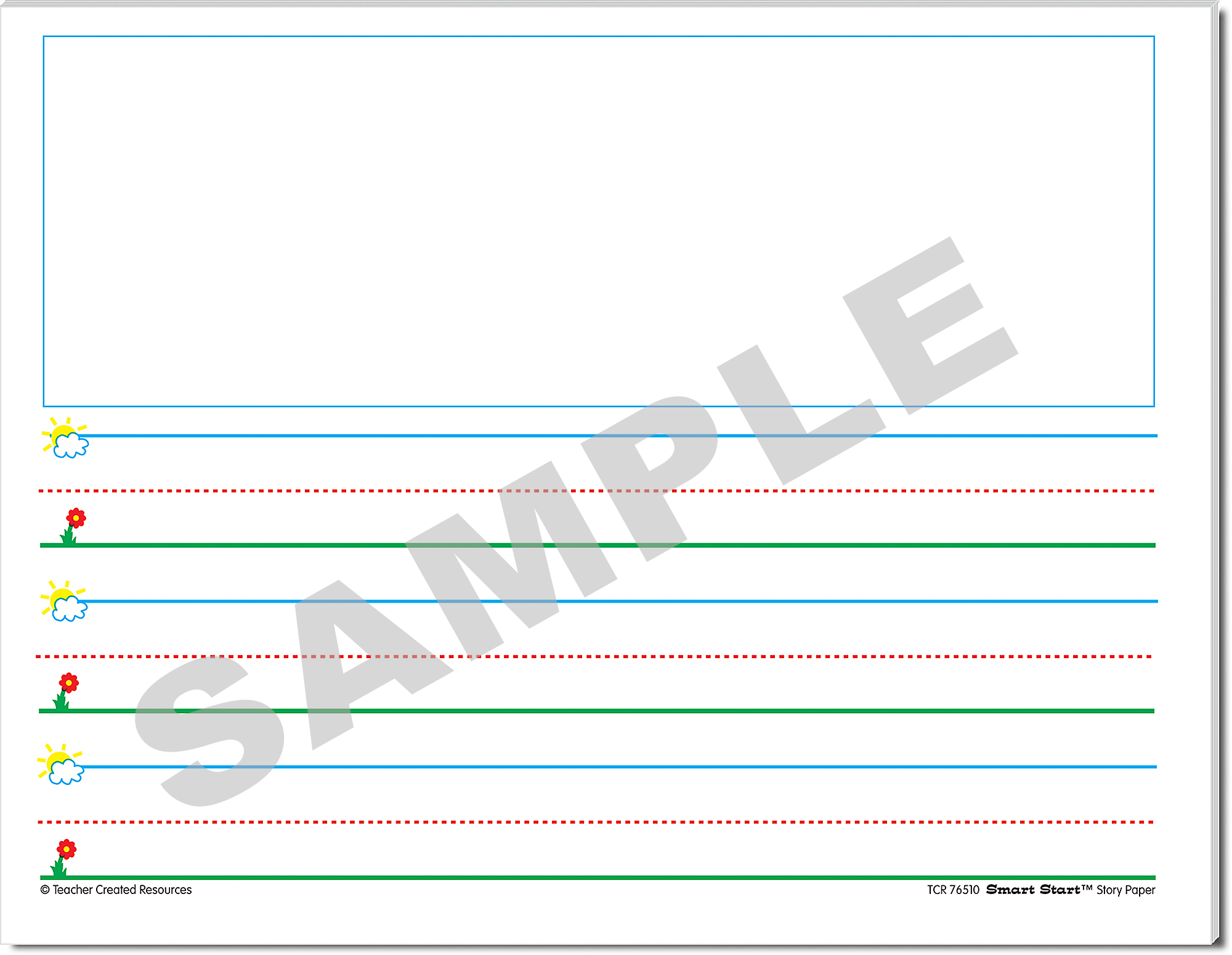 Smart Start® K–1 Story Paper: 40 sheet tablet