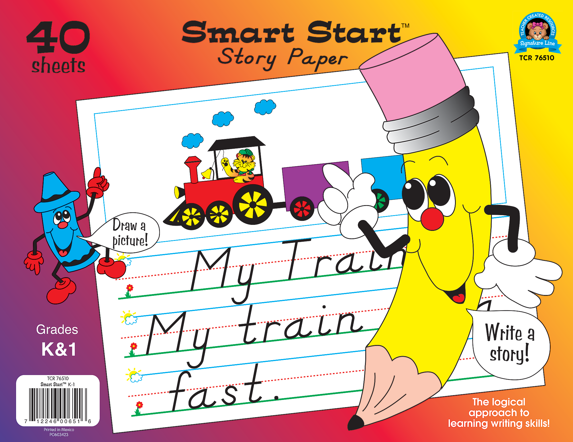 Smart Start® K–1 Story Paper: 40 sheet tablet