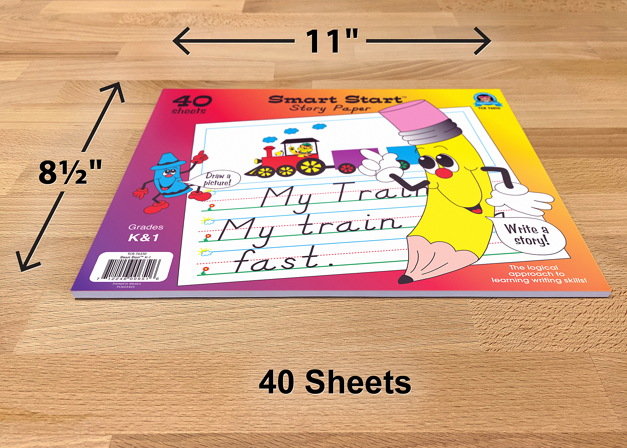 Smart Start® K–1 Story Paper: 40 sheet tablet