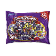 Fruit, Apple, Grape, Orange, Pineapple, Strawberry - Individually Wrapped - 5 lb - 420 Pieces - 1 Carton