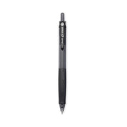 Pilot Retractable Gel Ink Pens - 0.7 mm Fine Pen Point - Refillable - Retractable - Black Ink - Gel-based - Black Barrel - 1 Dozen