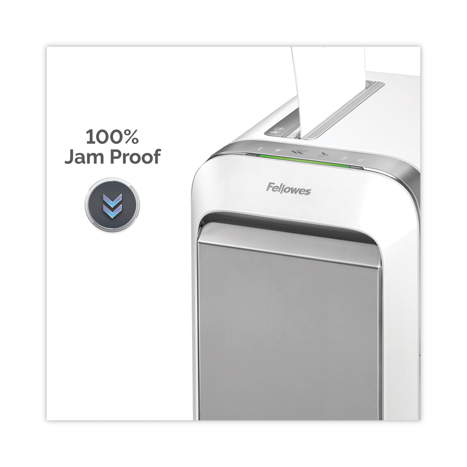 Micro Cut - 20 Per Pass - for shredding Paper, Credit Card, Paper Clip, Staples, Junk Mail - 0.156" x 0.500" Shred Size - P-4 - 7 ft/min - 9" Throat - 20 Minute Run Time - 8 gal Wastebin Capacity - White