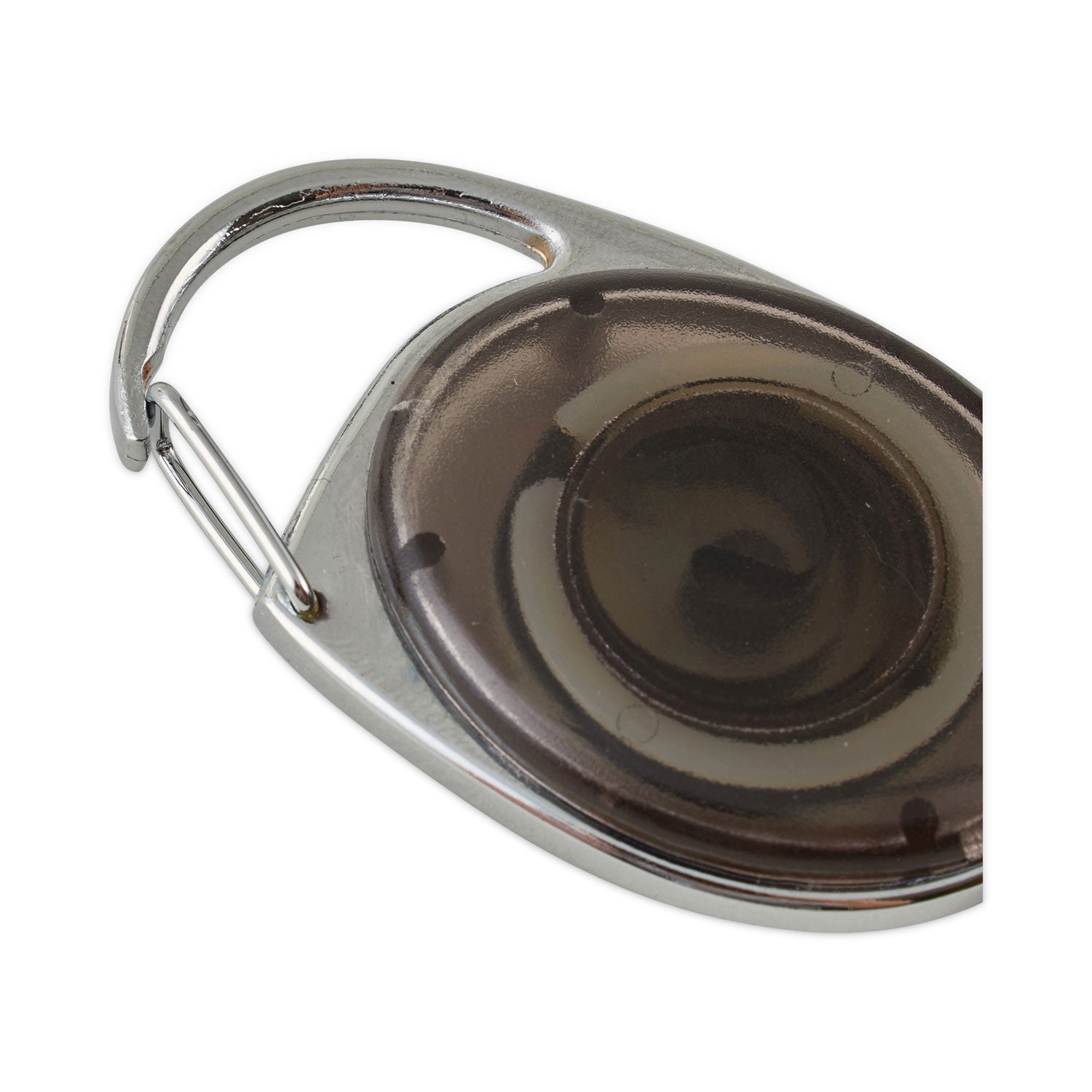 Retractable Carabiner Style Badge Reels with Badge Strap, Assorted, Pack of 20