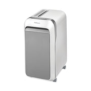 Micro Cut - 20 Per Pass - for shredding Paper, Credit Card, Paper Clip, Staples, Junk Mail - 0.156" x 0.500" Shred Size - P-4 - 7 ft/min - 9" Throat - 20 Minute Run Time - 8 gal Wastebin Capacity - White