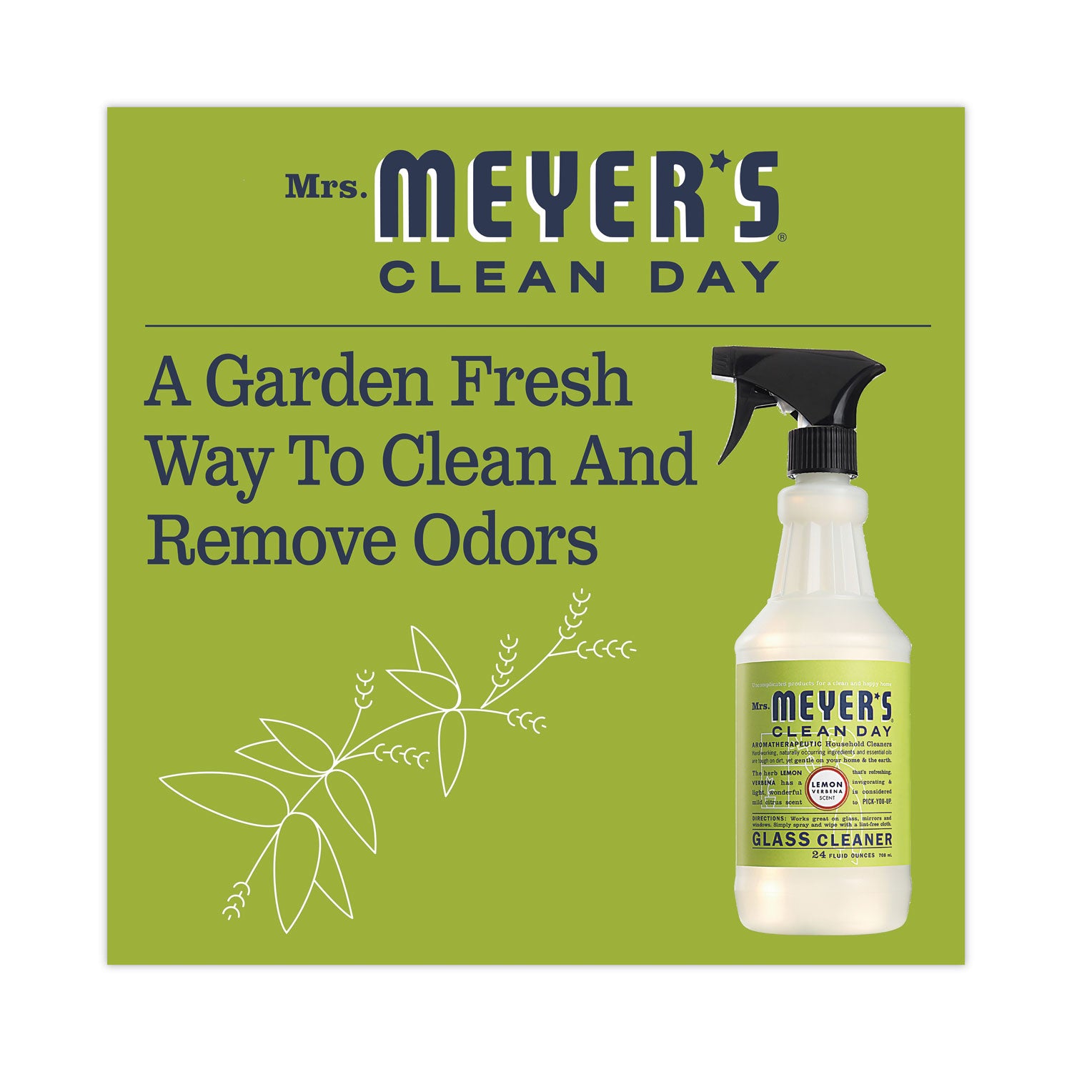 Multi Purpose Cleaner, Lemon Scent, 16 Oz Spray Bottle, 6/Carton