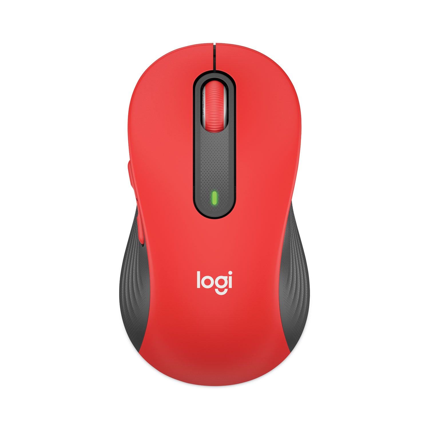 Optical - Wireless - Bluetooth/Radio Frequency - Red - USB - 2000 dpi - Scroll Wheel - 5 Button(s) - 5 Programmable Button(s) - Large Hand/Palm Size