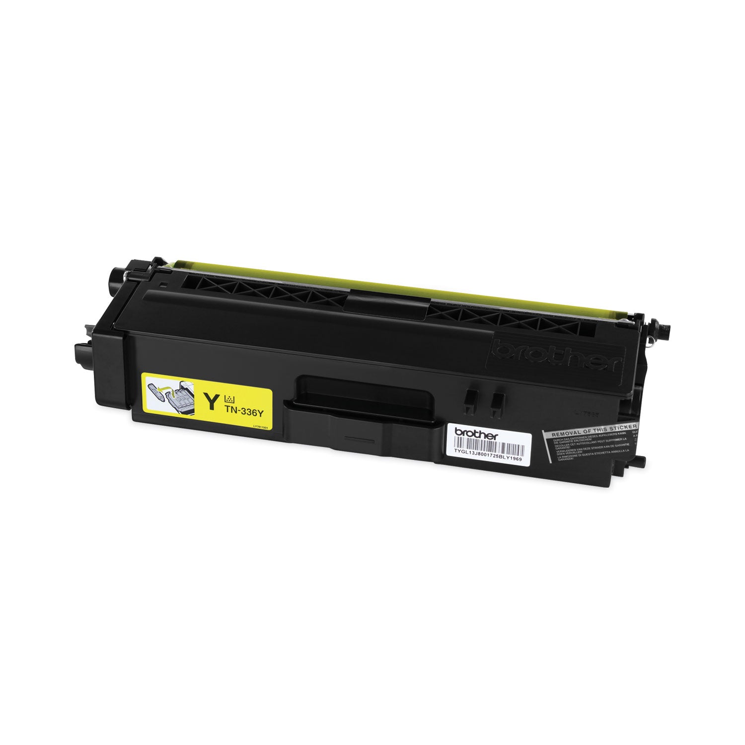 Brother TN331Y Original Laser Toner Cartridge - Yellow - 1 Each