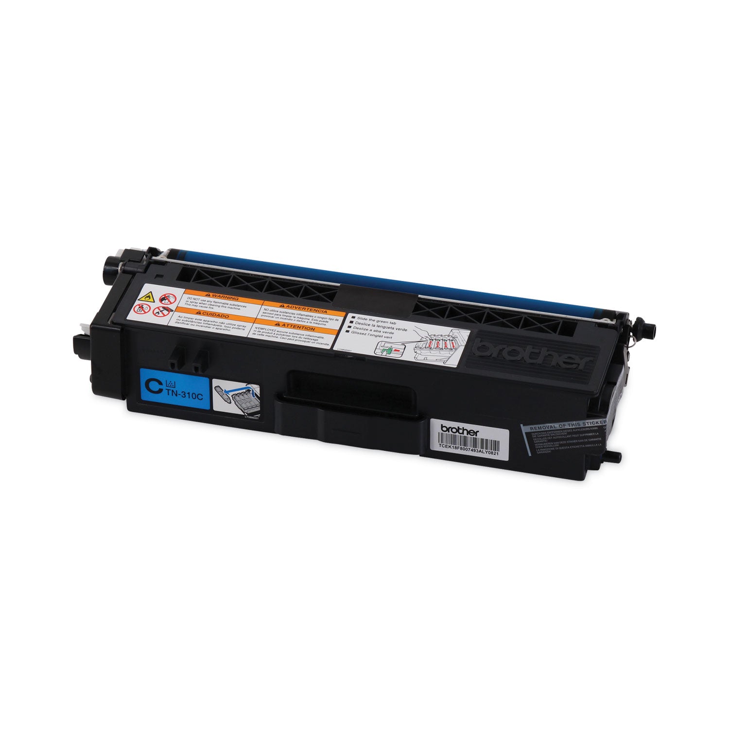 Brother TN310C Original Laser Toner Cartridge - Cyan - 1 Each