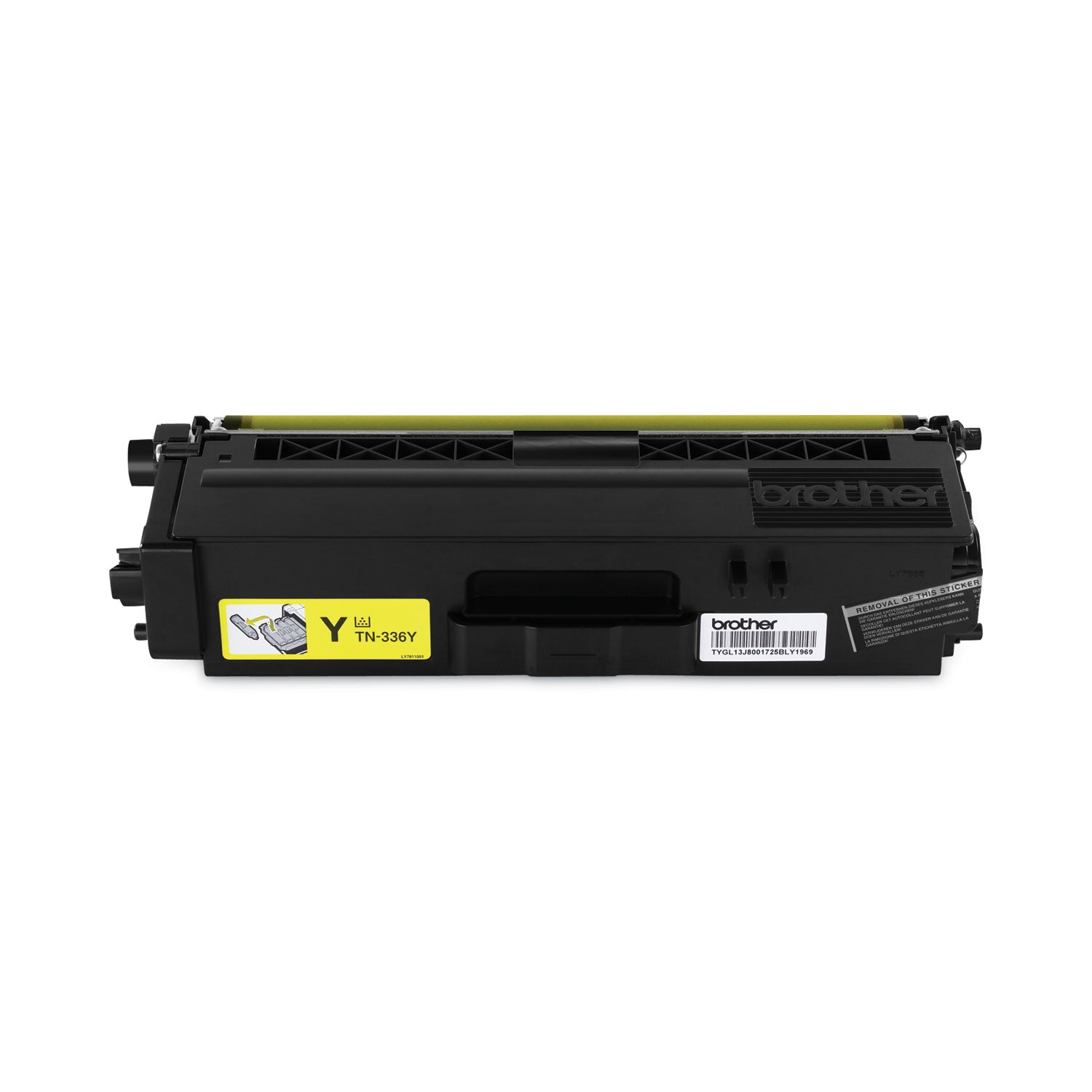 Brother TN336Y Original High Yield Laser Toner Cartridge - Yellow - 1 Each
