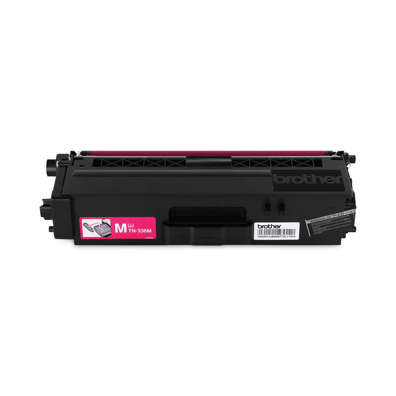 Brother TN336M Original High Yield Laser Toner Cartridge - Magenta - 1 Each
