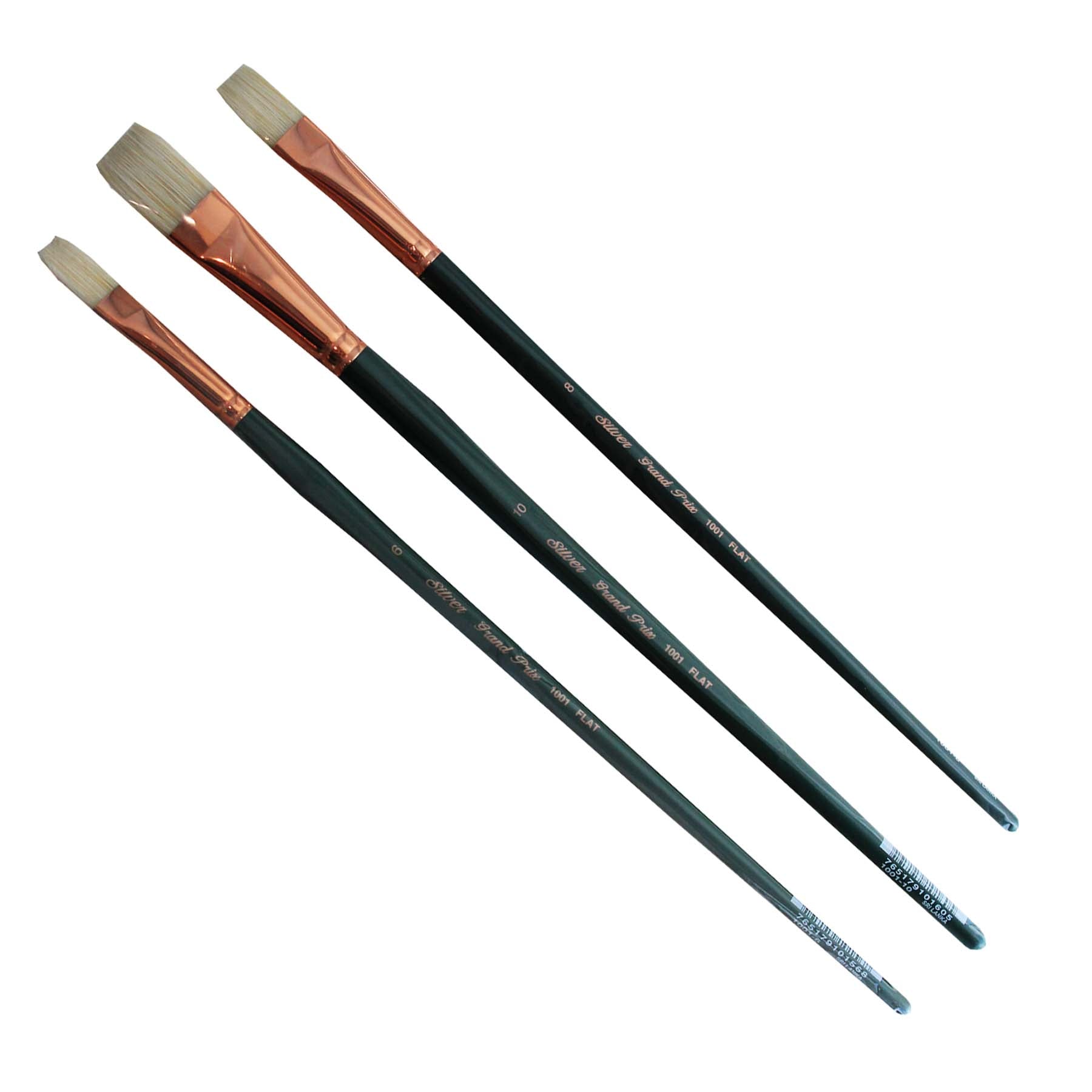 Grand Prix Large Flats, 3 Brushes