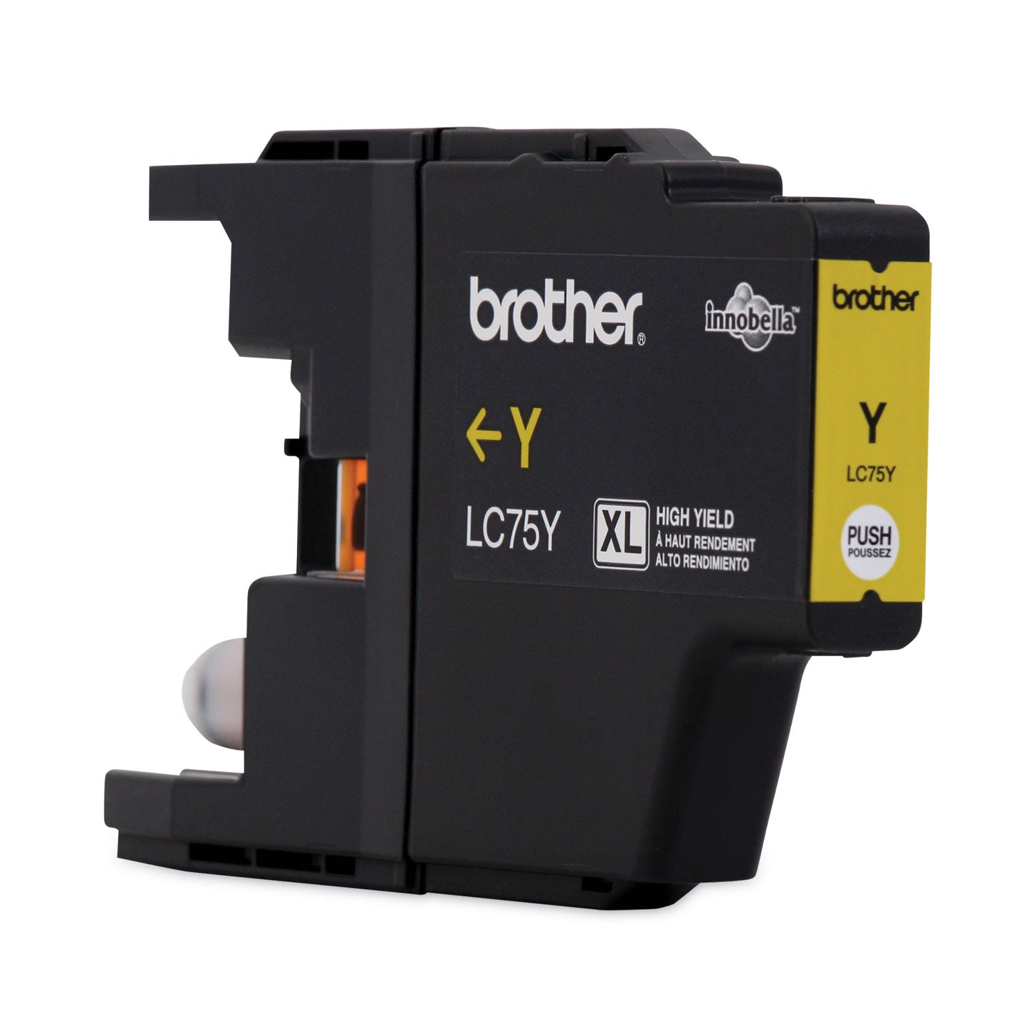 Brother Innobella LC75Y Original Inkjet Ink Cartridge - Yellow - 1 Each