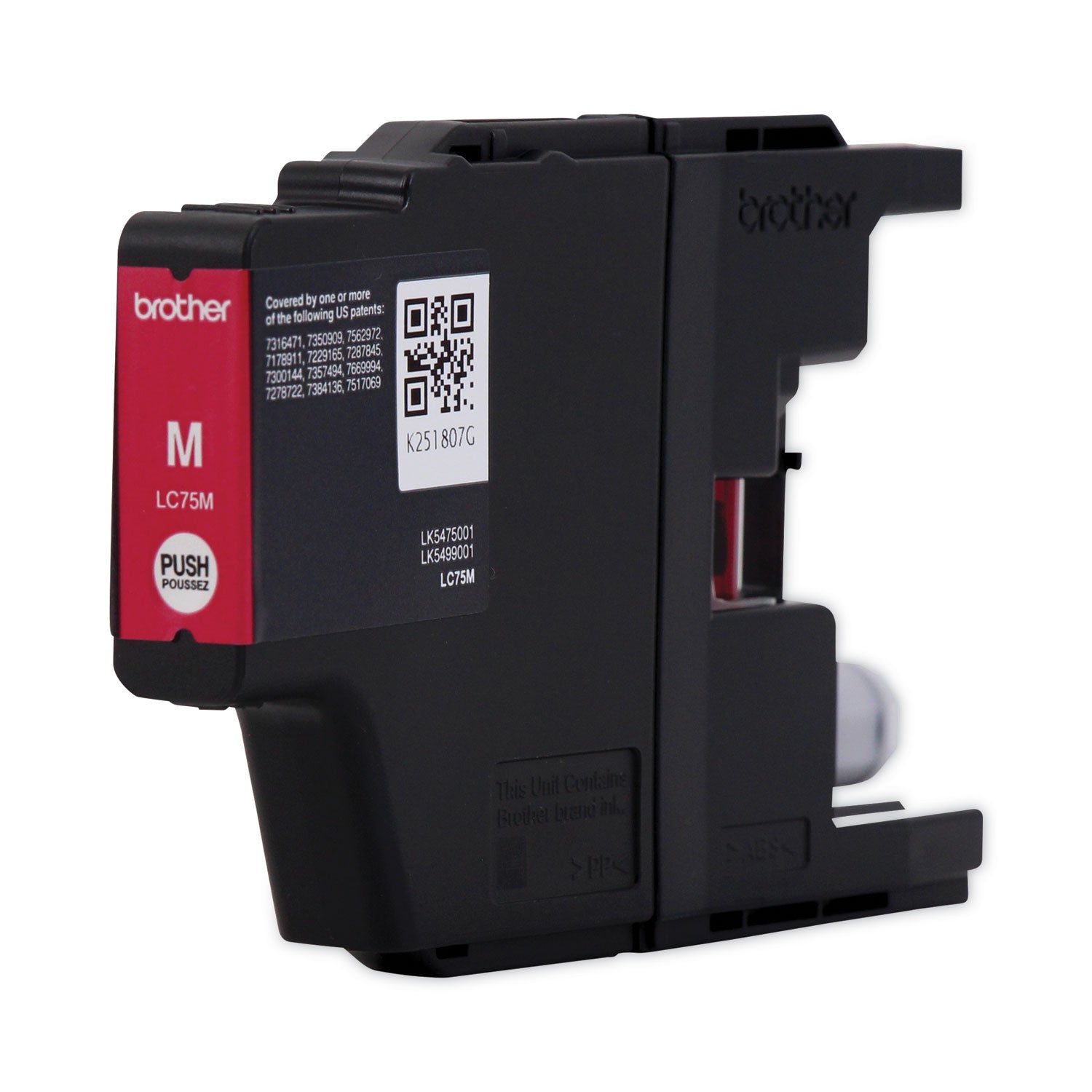Brother Innobella LC75M High Yield Inkjet Ink Cartridge - Magenta - 1 Each