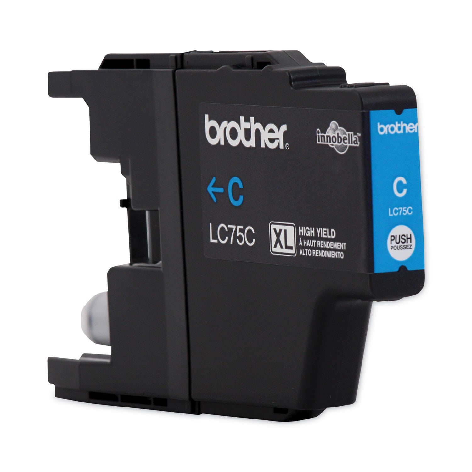 Brother Innobella LC75C Original Inkjet Ink Cartridge - Cyan - 1 Each
