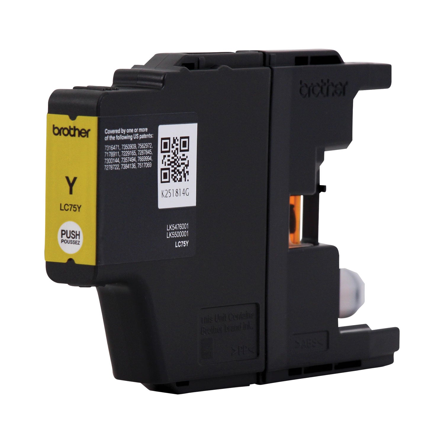 Brother Innobella LC75Y Original Inkjet Ink Cartridge - Yellow - 1 Each