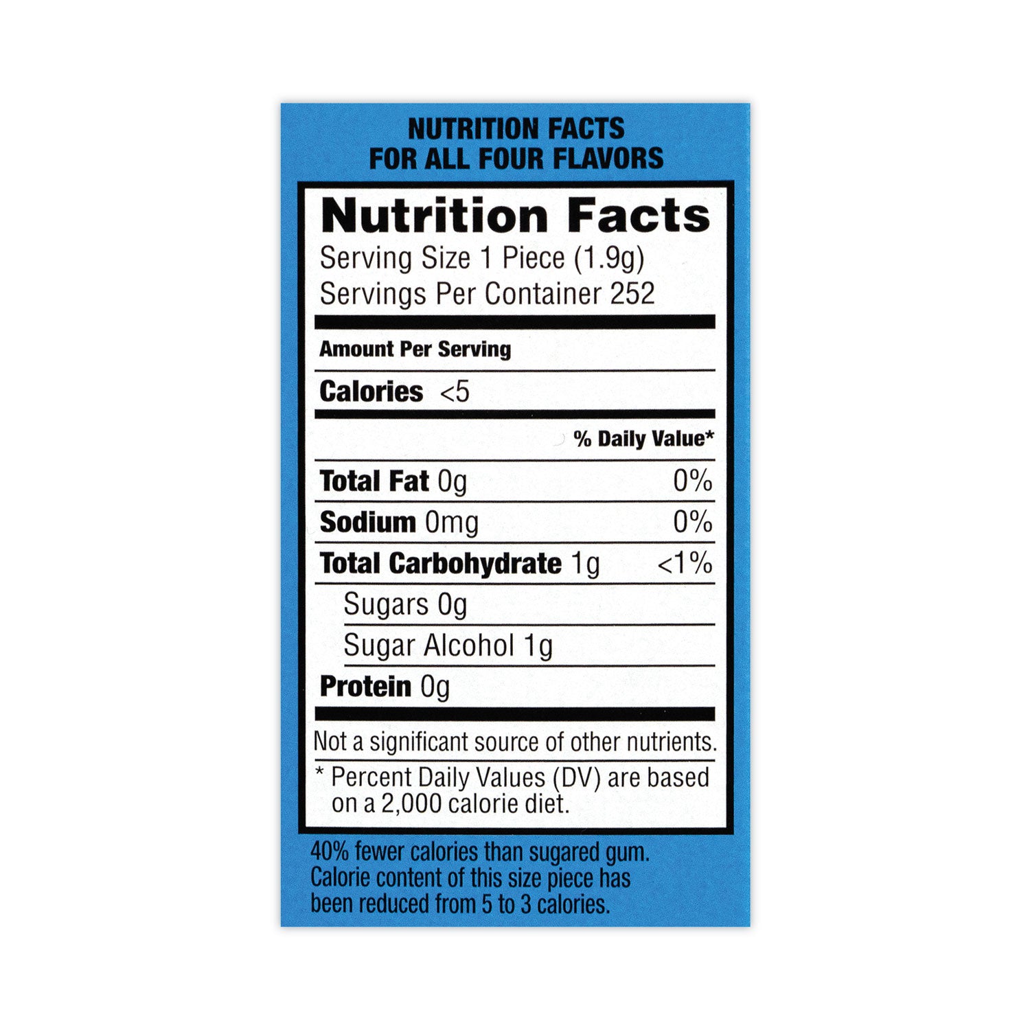 Peppermint, Spearmint, Sweet Mint, Wintermint - 14 Pieces - 18 / Carton