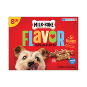 For Dog - Biscuits - Meat - Bacon, Sausage, Chicken, Turkey, Beef Flavor - 370 Treat Quantity - 8 lb