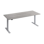 Bush Business Furniture Move 60 Series 72W x 30D Electric Height Adjustable Standing Desk in Platinum Gray with Metallic Gray Base - 71.02" Width x 29.37" Depth x 47.69" Height