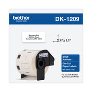 1 9/64" Width x 2 27/64" Length - Rectangle - Direct Thermal - White - 800 / Roll - 1 Roll