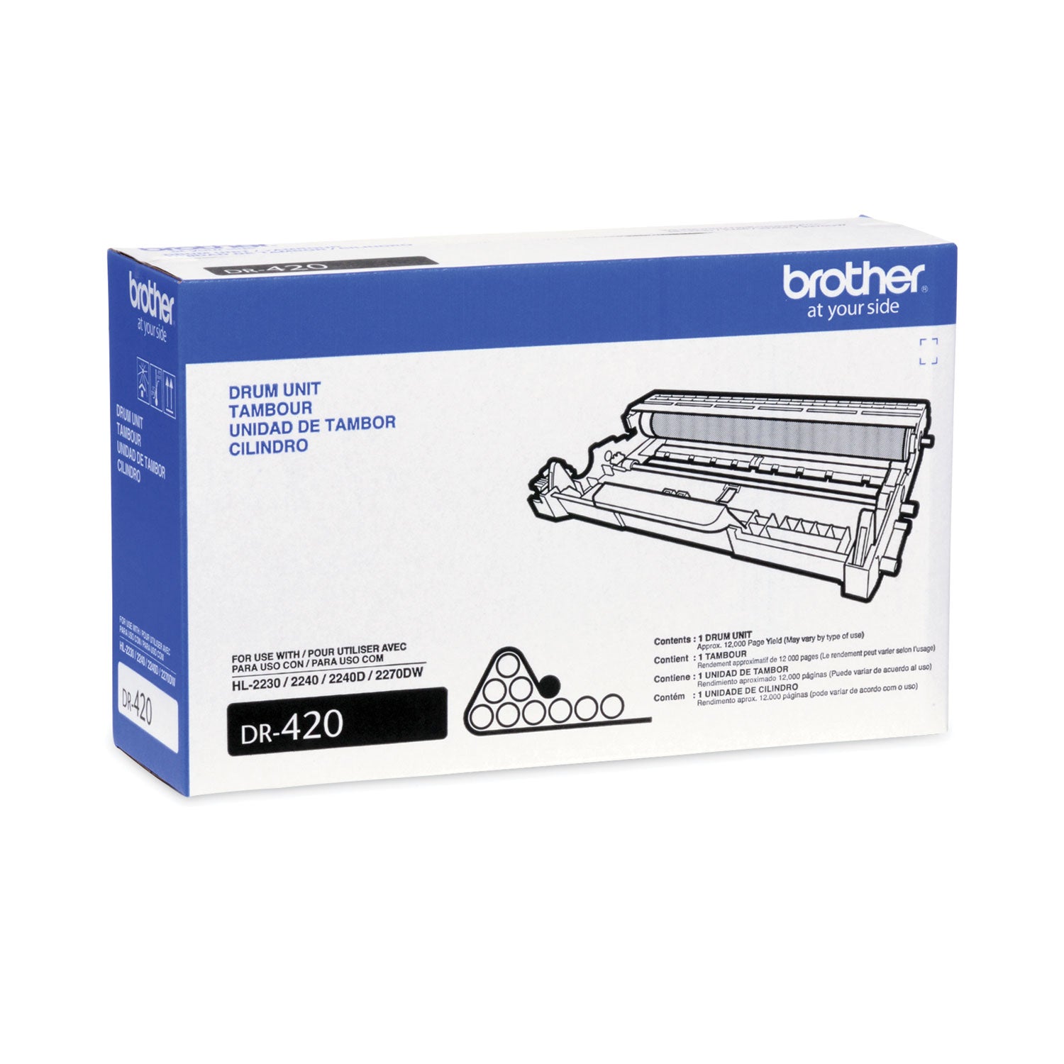 Laser Print Technology - 12000 - Black - 1 Each