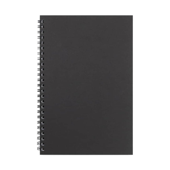 Spiral Sketchbook - 5.75"x8.75", 10 Books, Black 100 pg