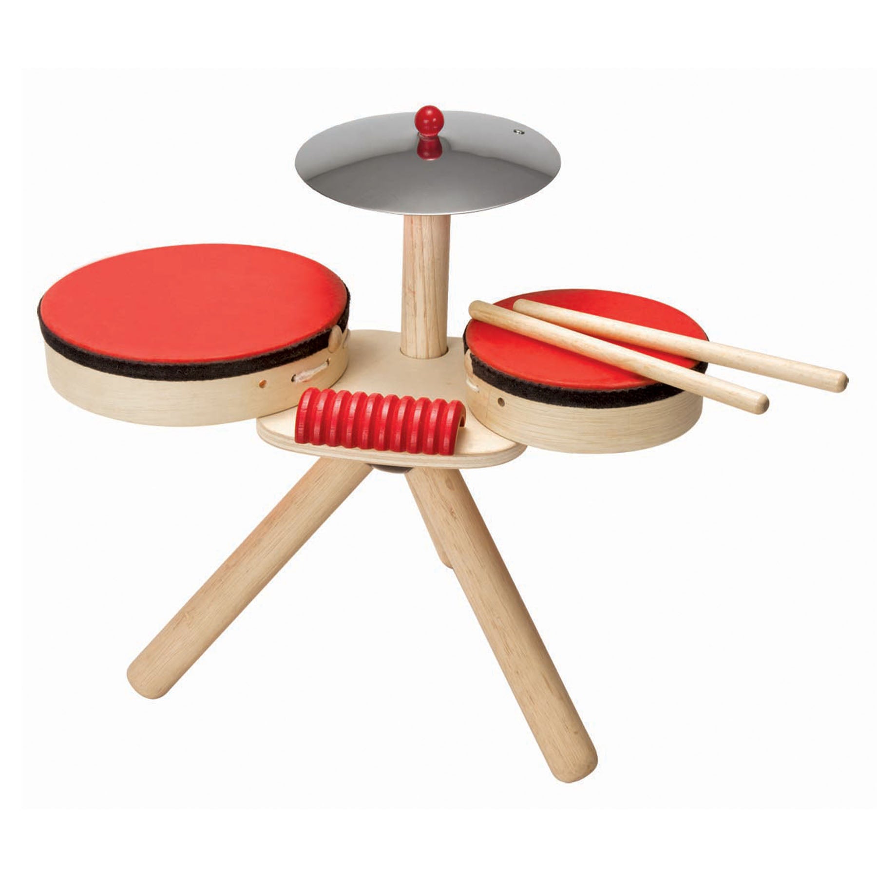 Musical Band Wooden Toy Drum Set