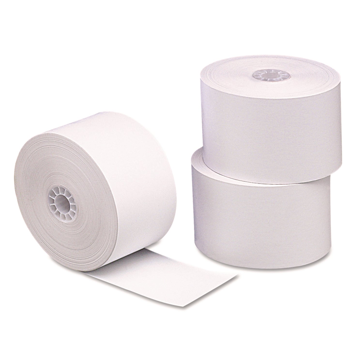 ICONEX Printable Paper, Abrasion Resistant, White, 1.75" x 230 ft, 10 Rolls per Pack