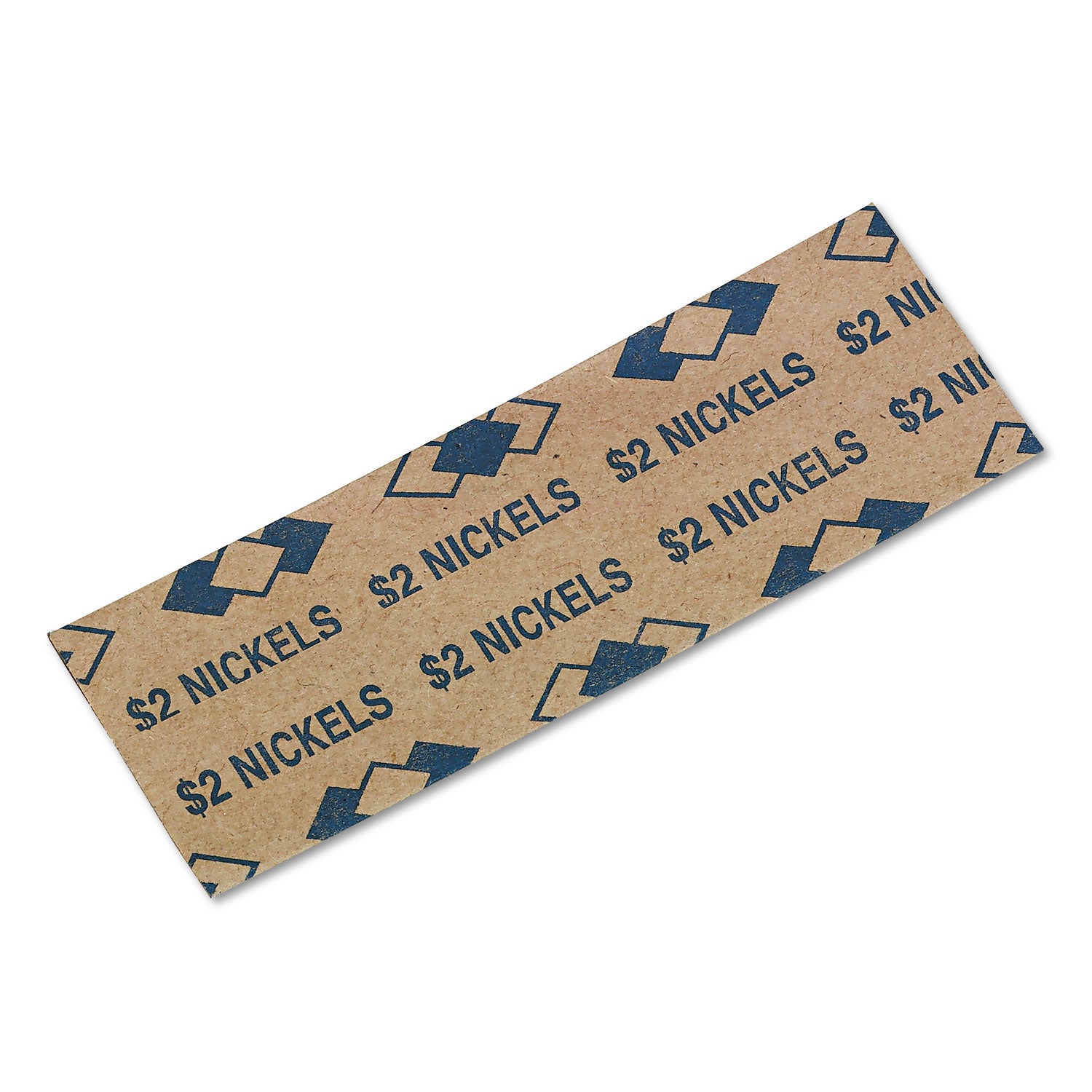 ICONEX SecurIT Color-coded Flat Coin Wrappers - Total $2.00 in 5¢ Denomination - Color Coded, Sturdy - Kraft Paper - Blue - 1000 / Pack
