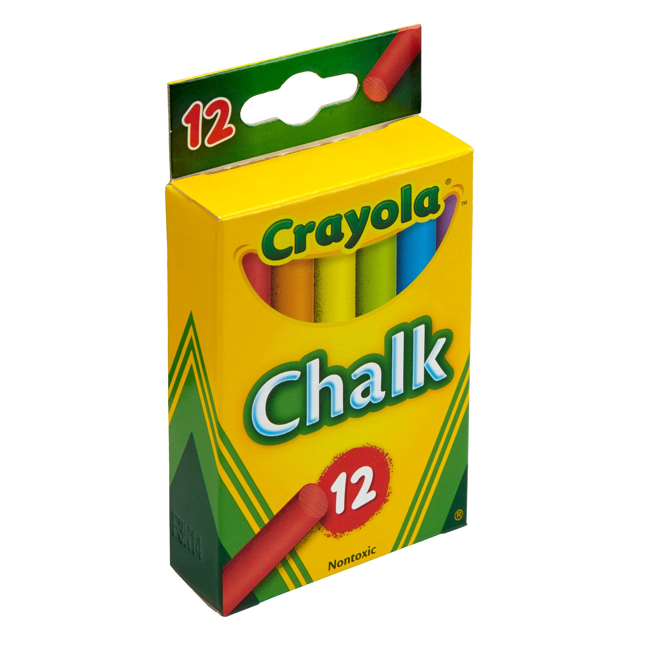 Multi-Colored Children's Chalk, 12 Count
