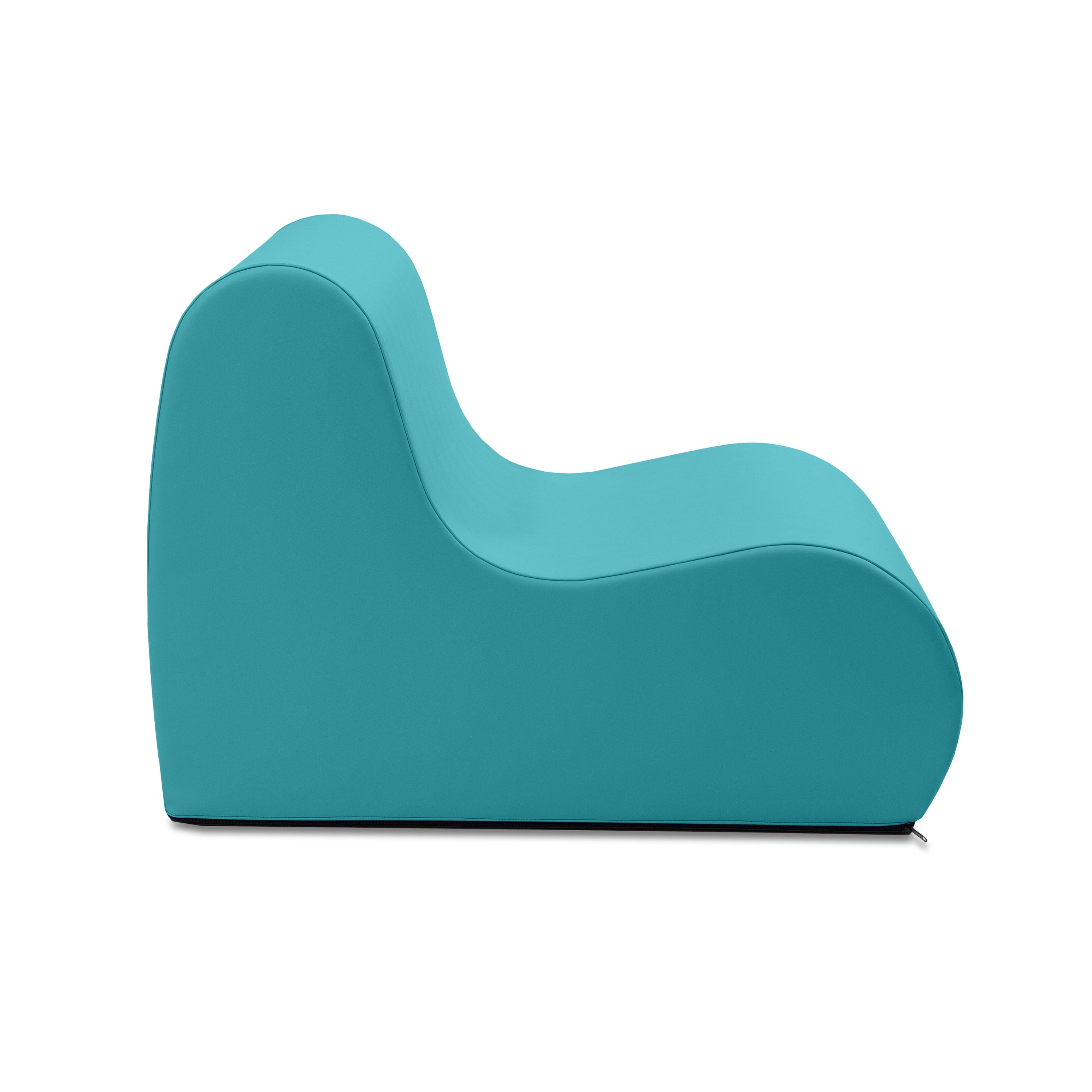 Jaxx Alvy Outdoor Sun Lounger – Luxurious Sunbed with Hevea Wood Feet, Sunbrella Indigo