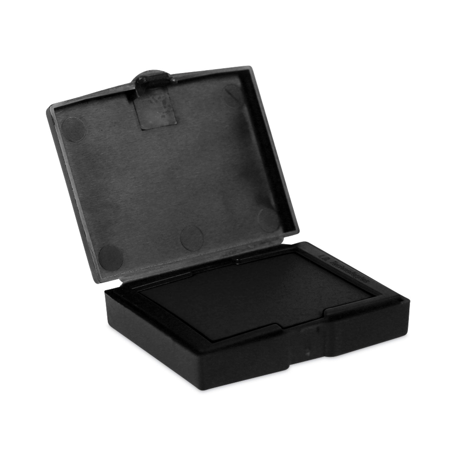 LEE Inkless FingerPrint Pad - 2" Height x 2.3" Width x 1.8" Depth - Black Ink - 1 Dozen