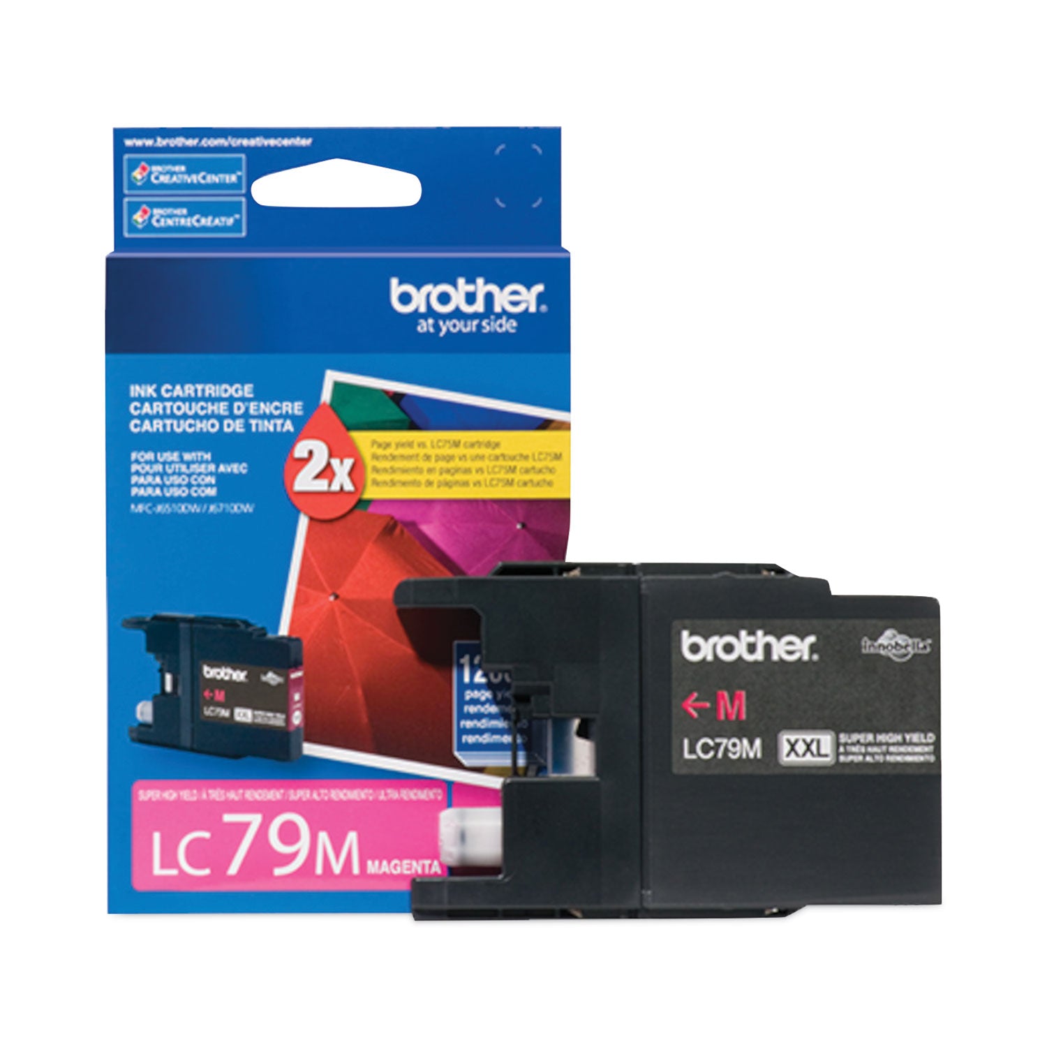 Brother Innobella LC79M Original Inkjet Ink Cartridge - Magenta - 1 Each