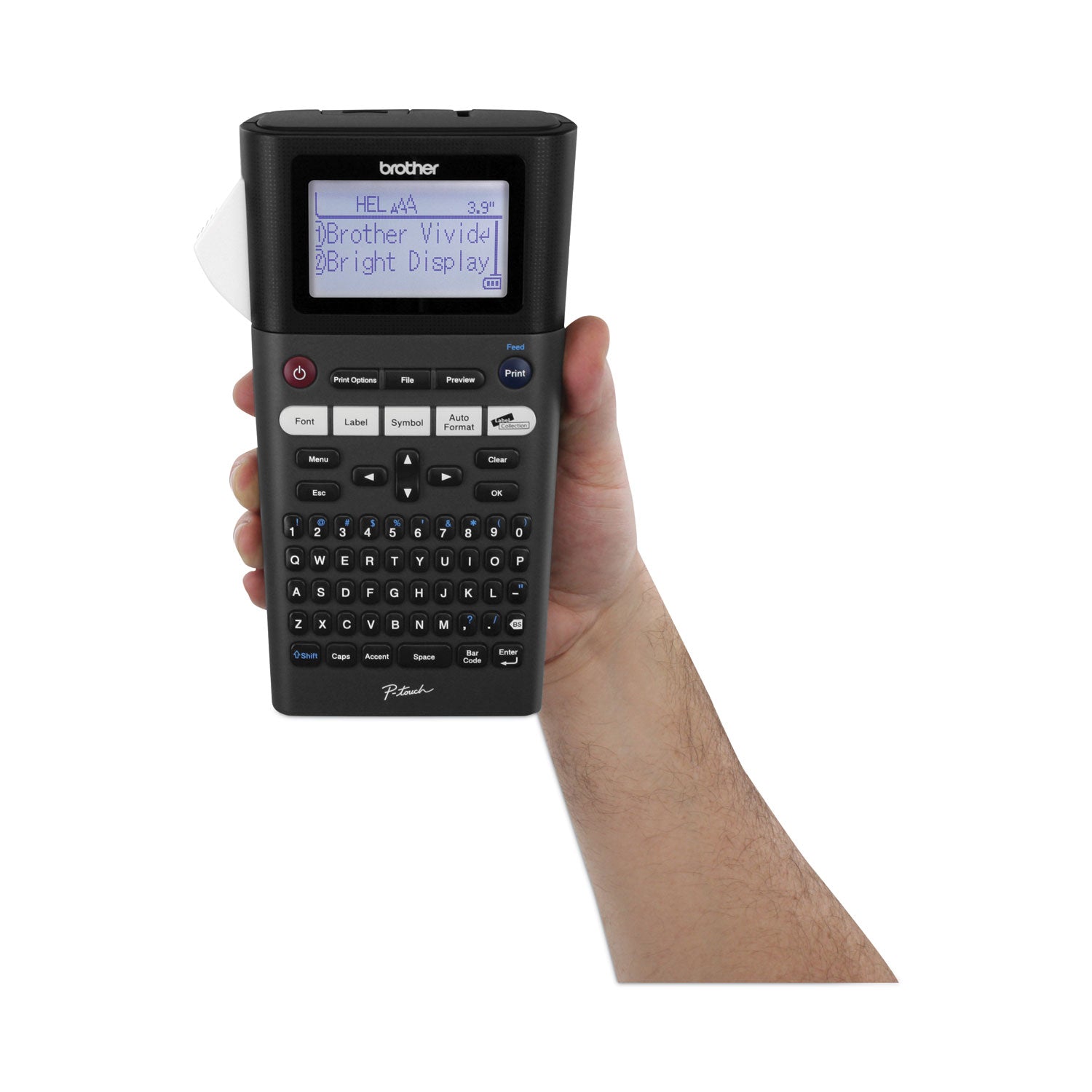 Pt-H300li Rechargeable Take-It-Anywhere Labeler, 5 Lines, 5.25 X 8.5 X 2.63