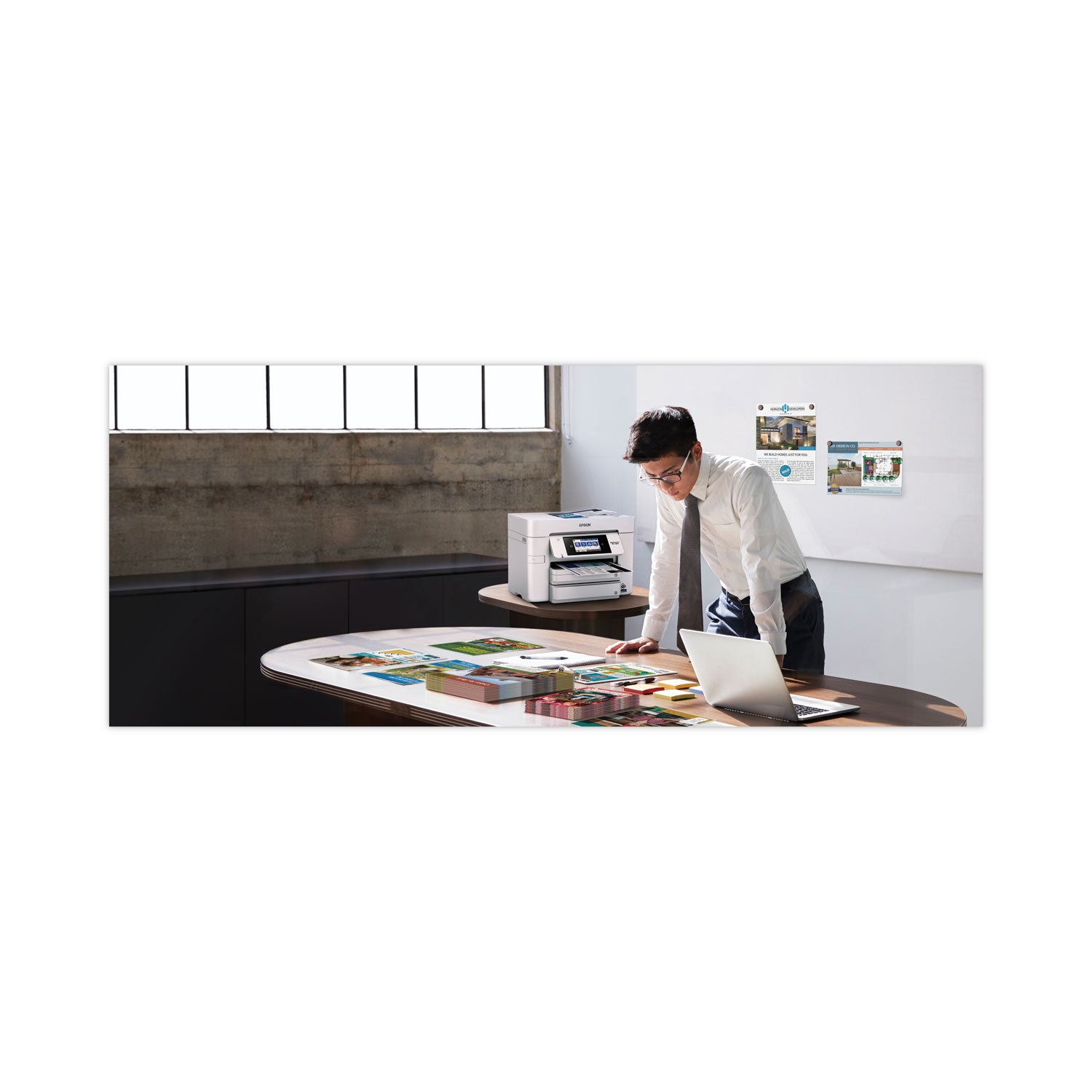 Copier/Fax/Printer/Scanner - Automatic Duplex Print - Color Scanner - 1200 dpi Optical Scan - Color Fax - Wireless LAN - For Plain Paper Print - 1 Each