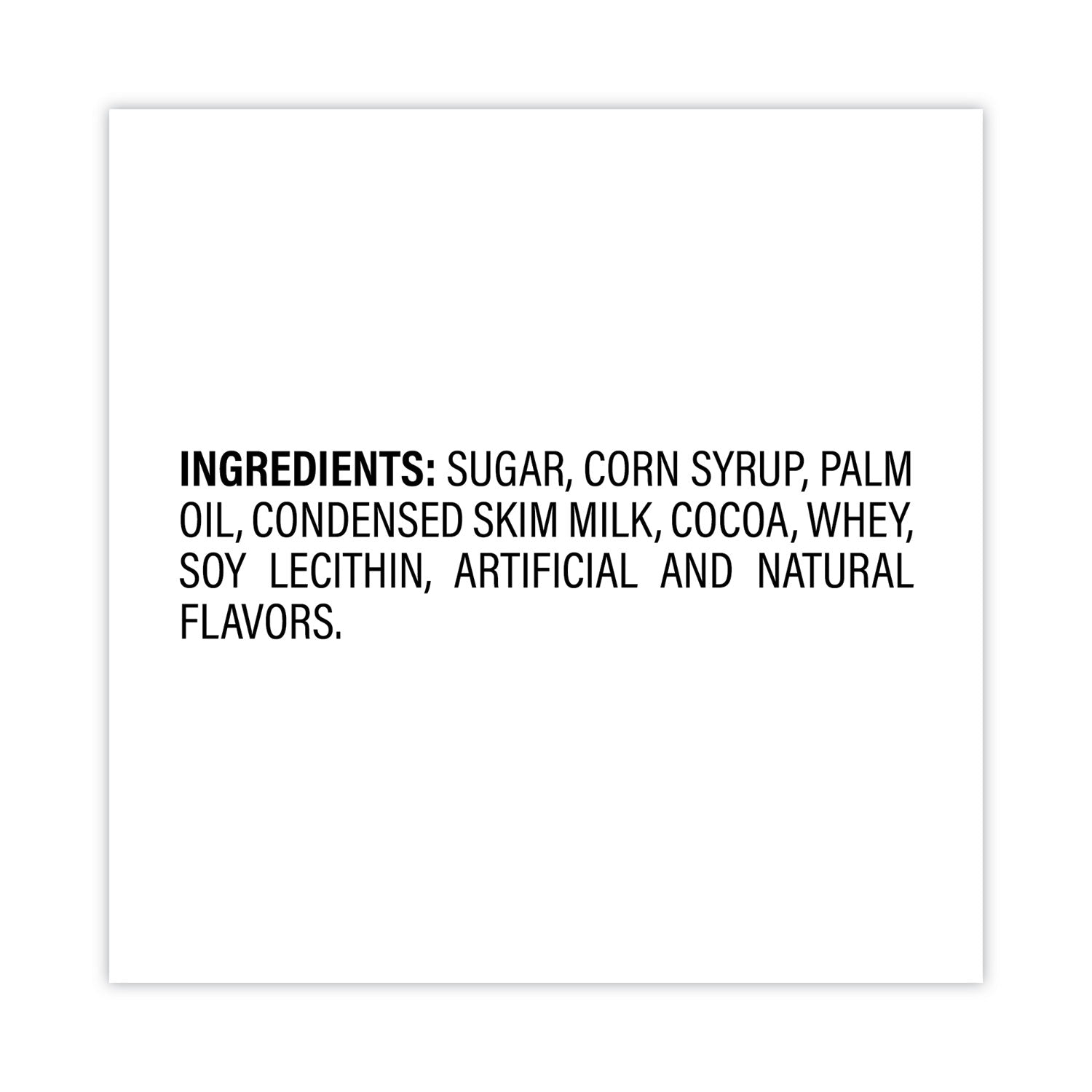 Chocolate, Original - Individually Wrapped, Gluten-free, Nut-free - 2.42 lb - 1 / Carton