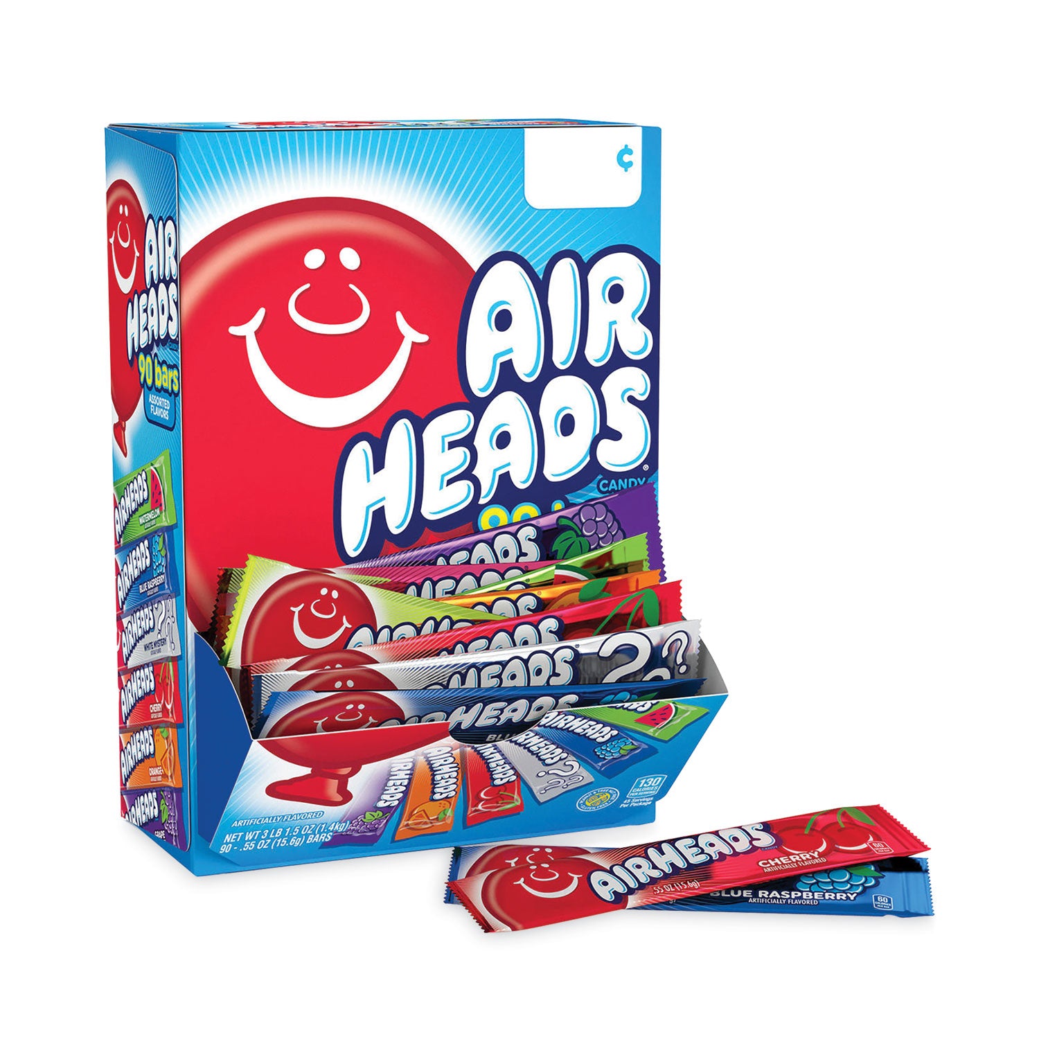 Orange, Blue Raspberry, Cherry, Watermelon, Grape - 90 /Bag - 1 Carton