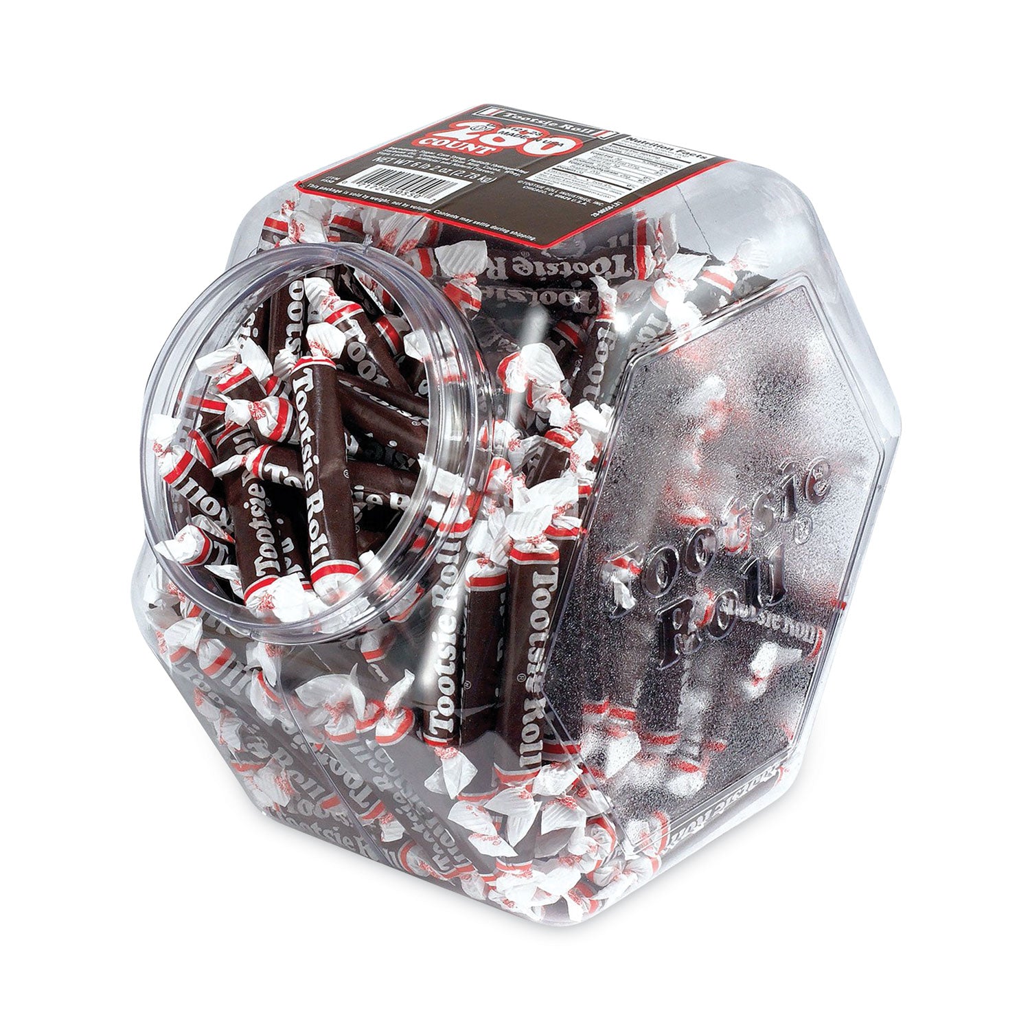 Tub, Approximately 280 Individually Wrapped Rolls, 6.75 lb Tub