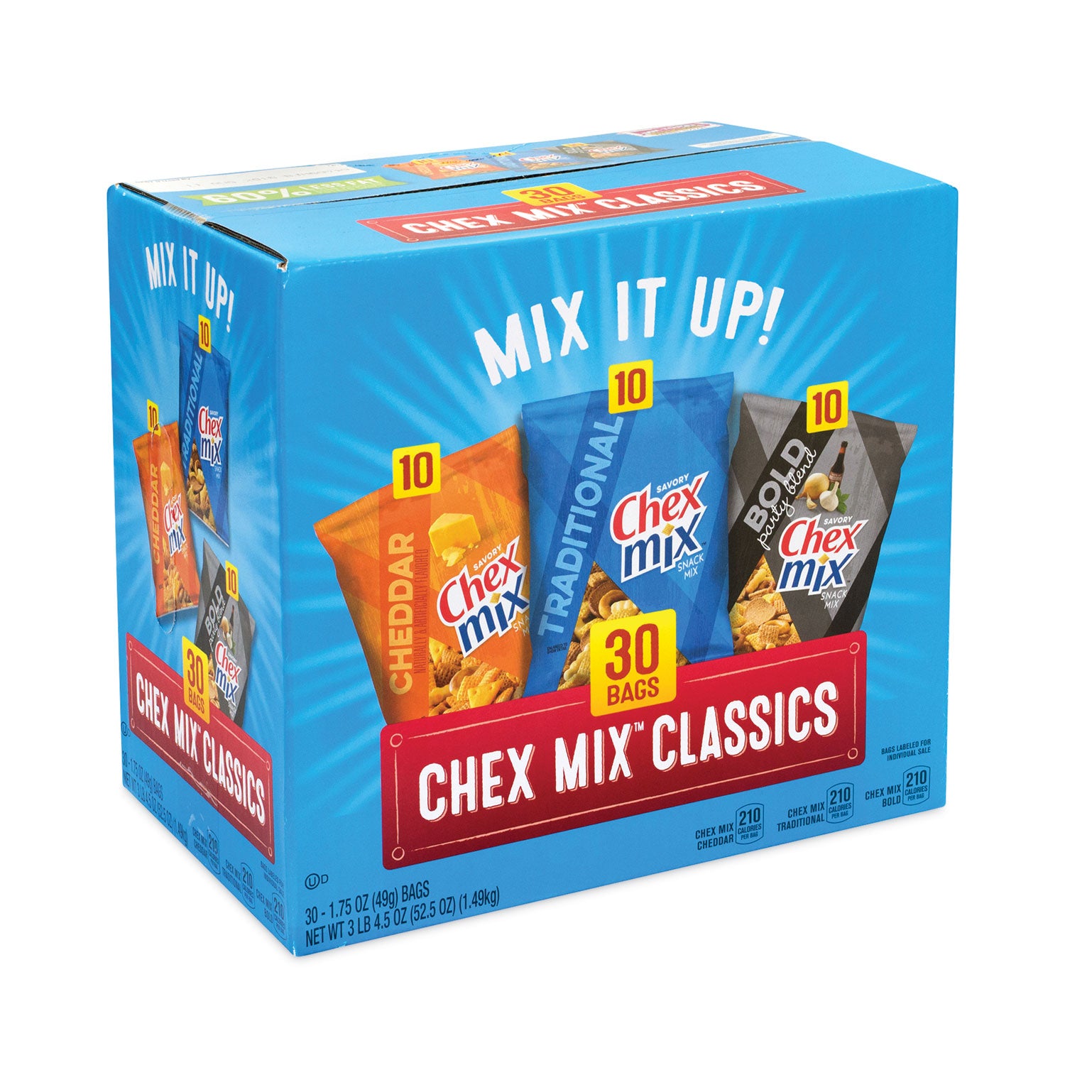 Gluten-free - Assorted - 30 - 3.09 lb - 30 / Carton