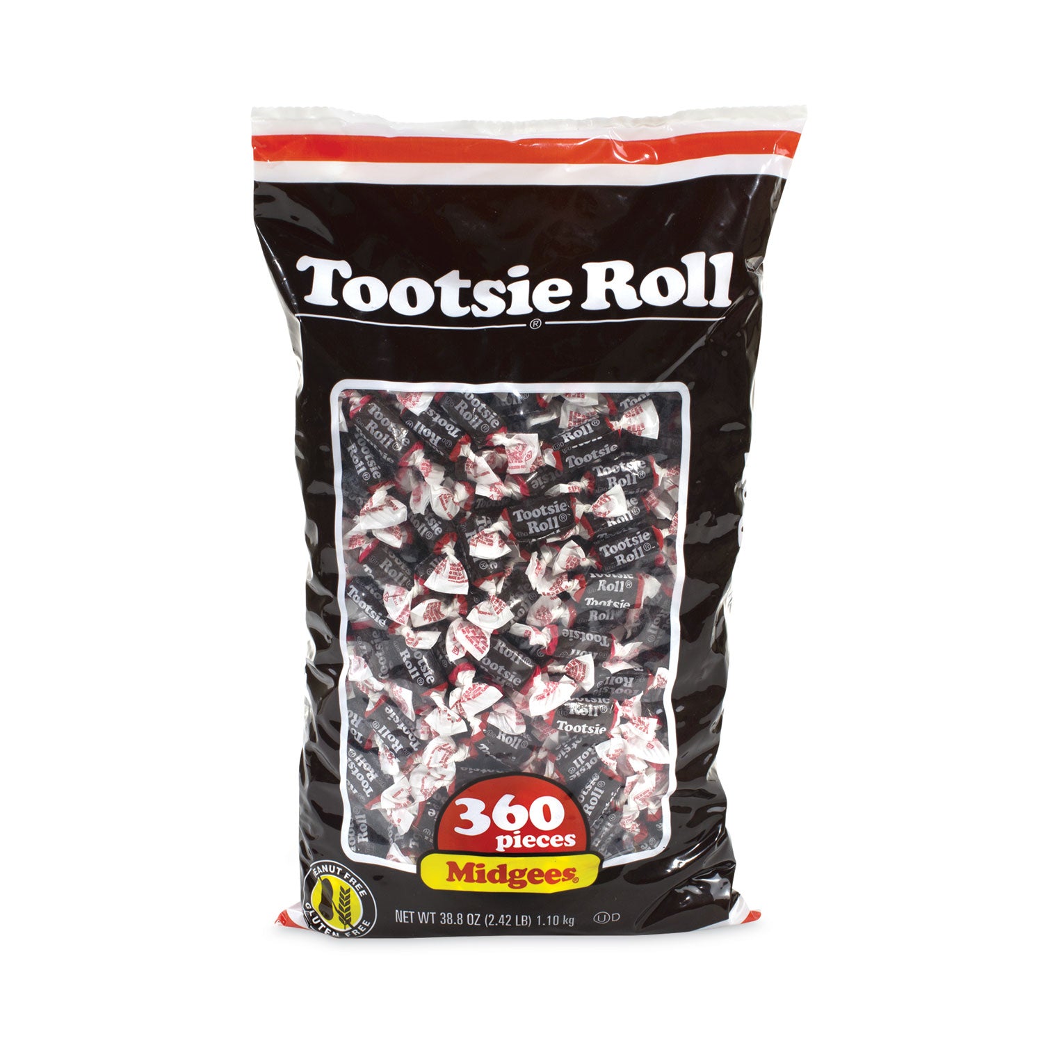 Chocolate, Original - Individually Wrapped, Gluten-free, Nut-free - 2.42 lb - 1 / Carton