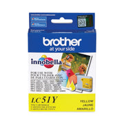 Brother Innobella LC51Y Original Inkjet Ink Cartridge - Yellow - 1 Each