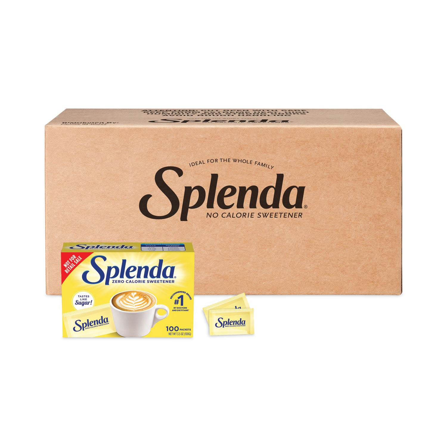 No Calorie Sweetener, 0.04 oz Packet, 1,200/Carton