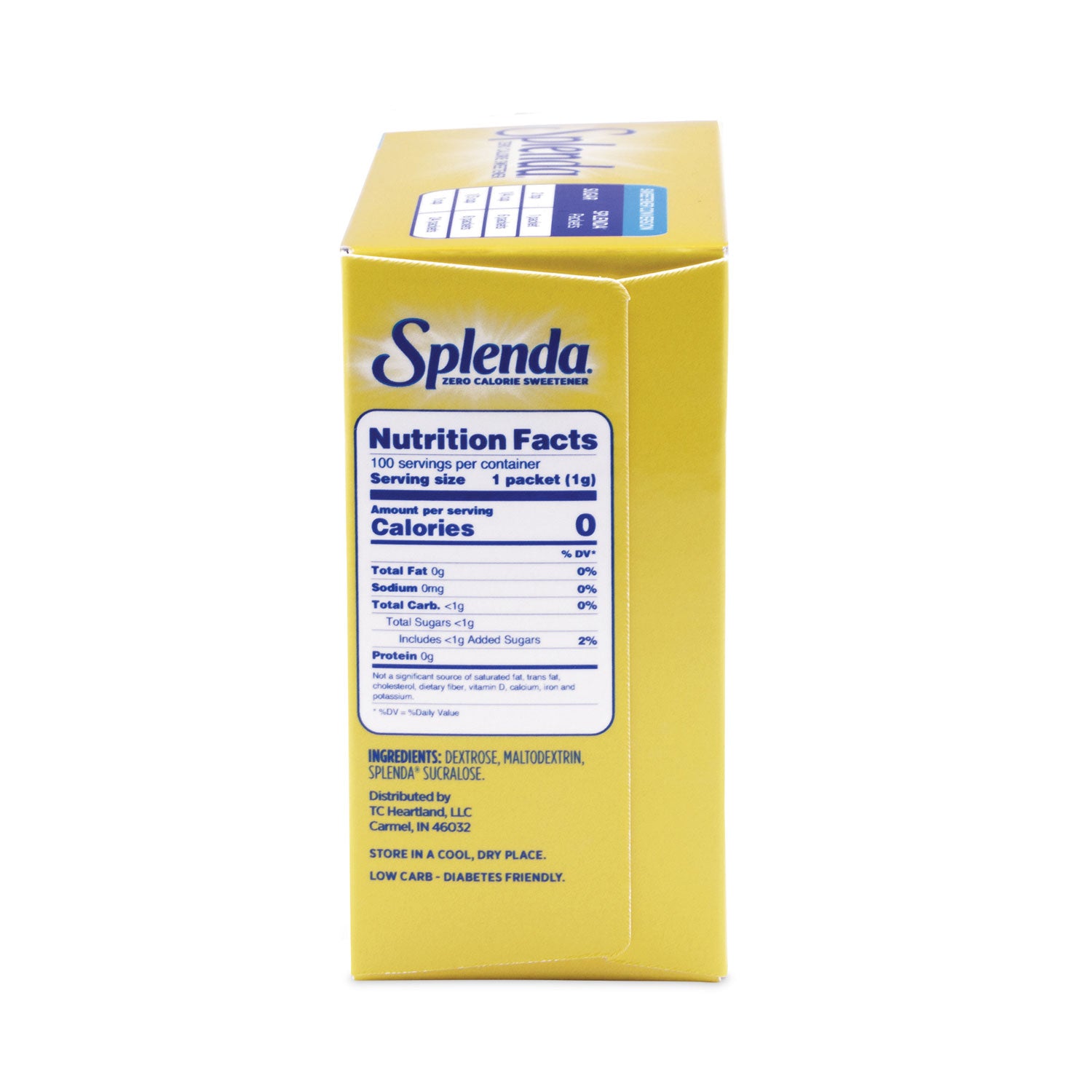 No Calorie Sweetener, 0.04 oz Packet, 1,200/Carton