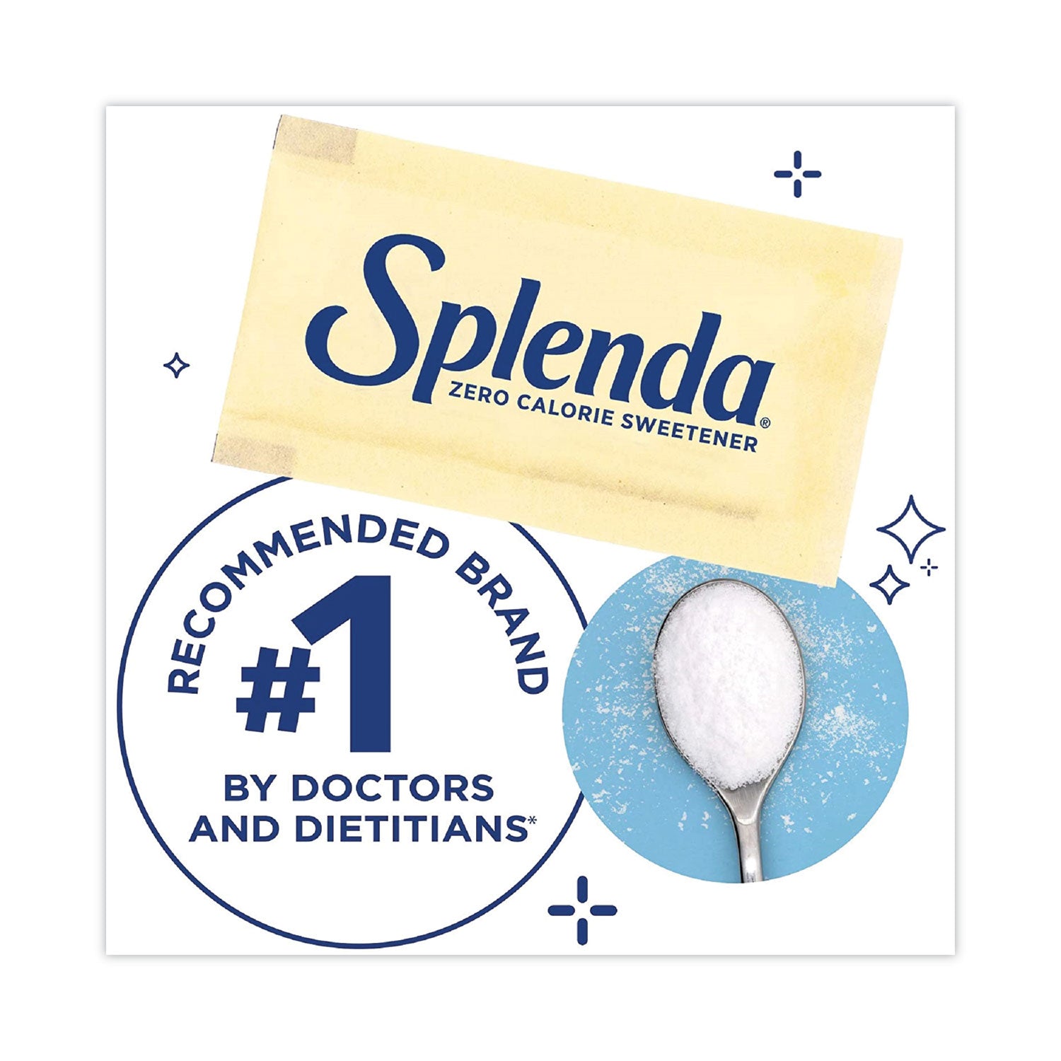 No Calorie Sweetener, 1 g Packet, 400/Box