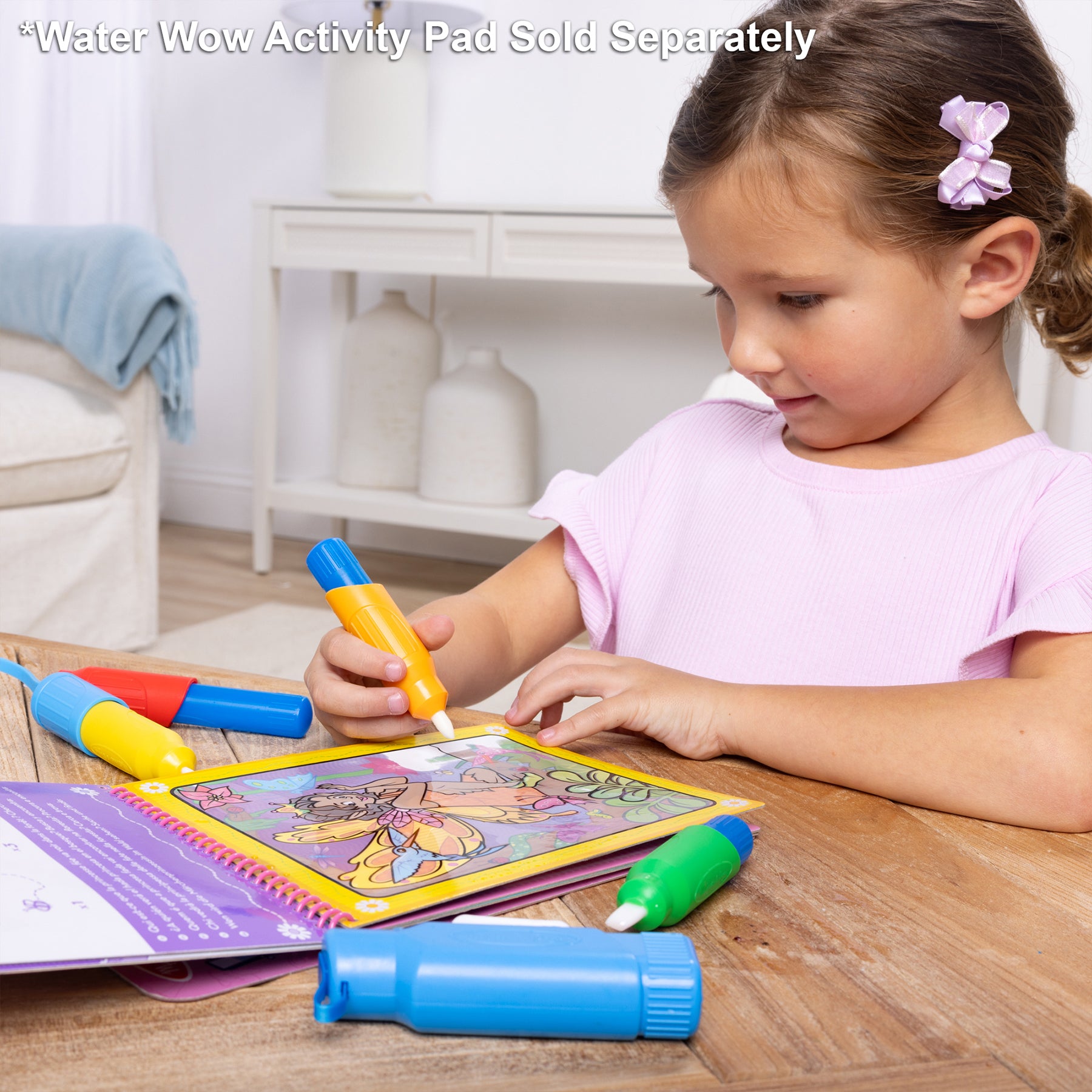 Water WOW! Pen Pack, 4 Water Pens, Sprayer, Tether Cap