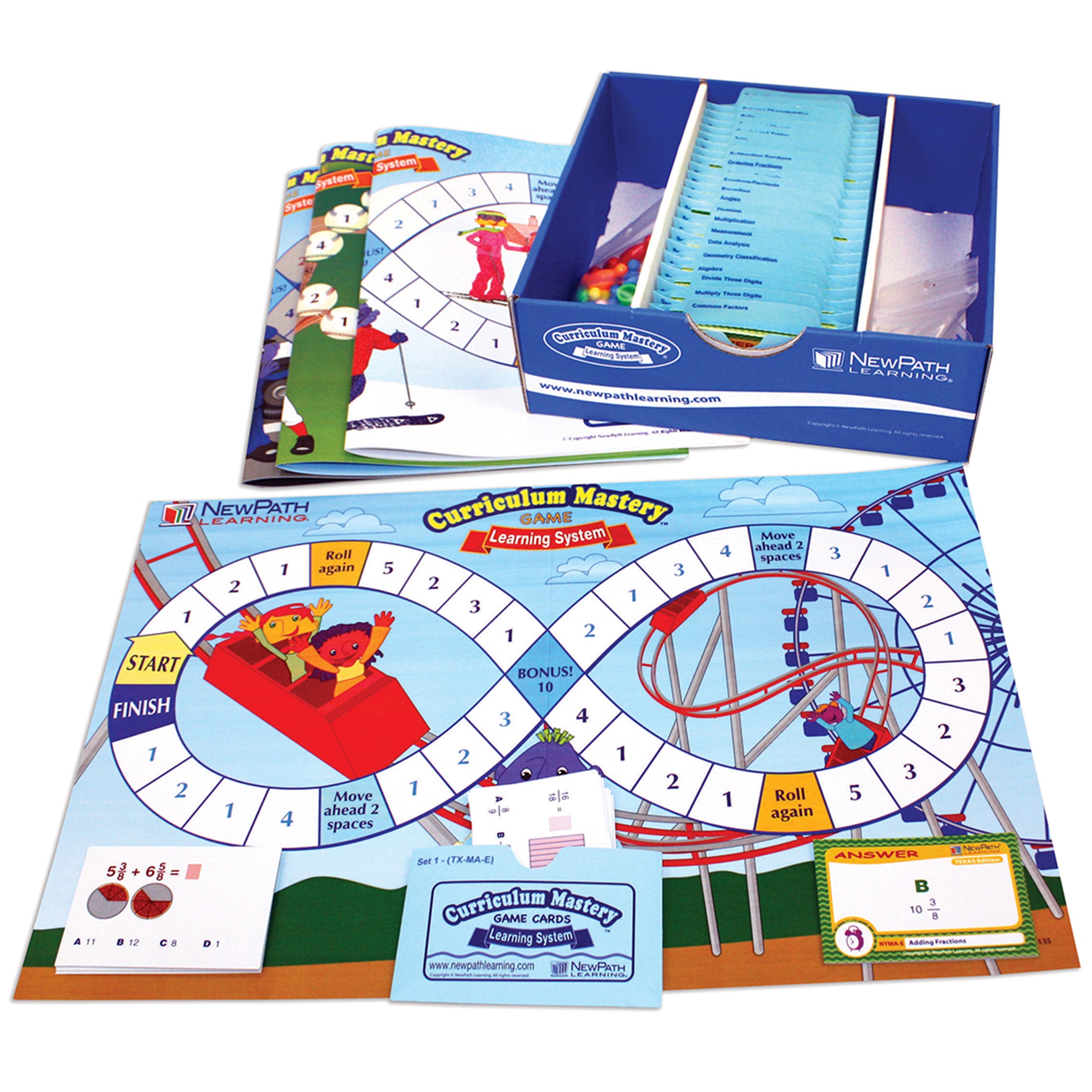 Grade 5 Math Curriculum Mastery® Game - Class-Pack Edition