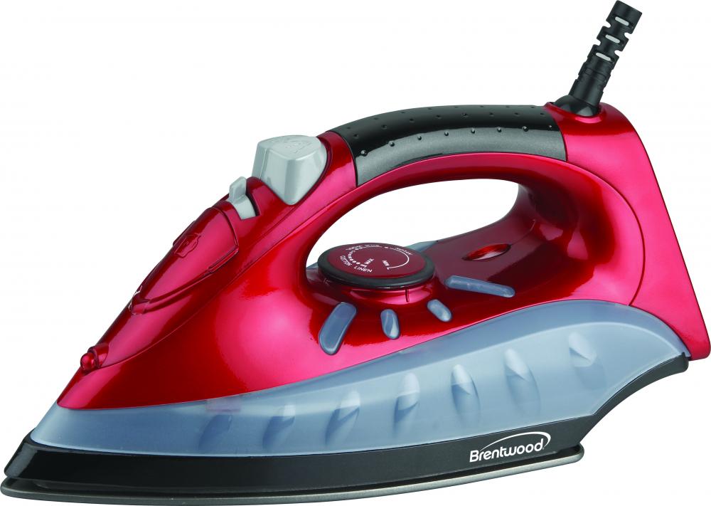 Brentwood MPI61 Full Size Steam/Spray/Dry Iron - Red