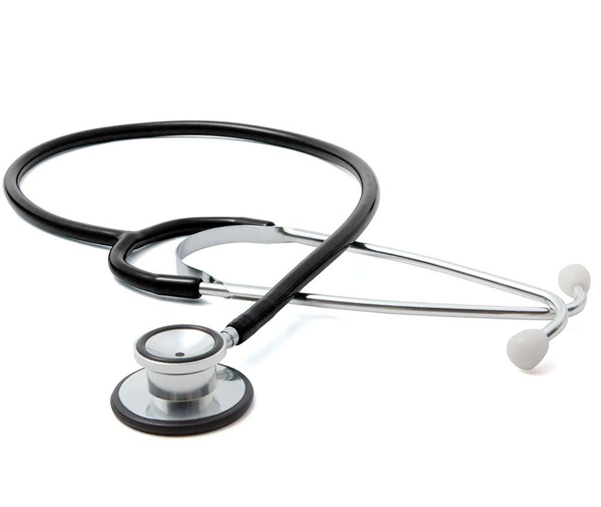 ADC Dual Head Stethoscope, 32.25", Black