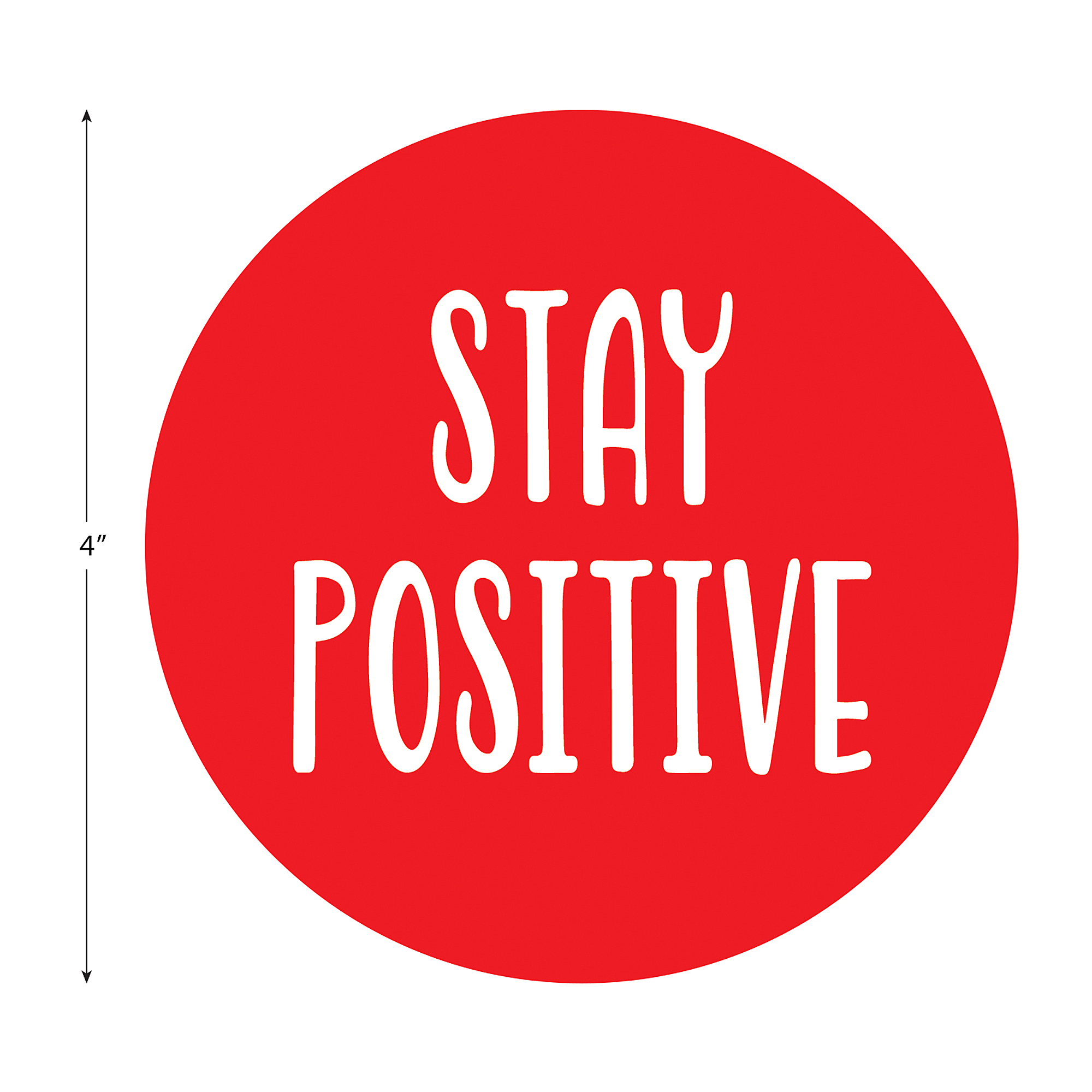 Spot On® Carpet Markers Positive Sayings - 4"